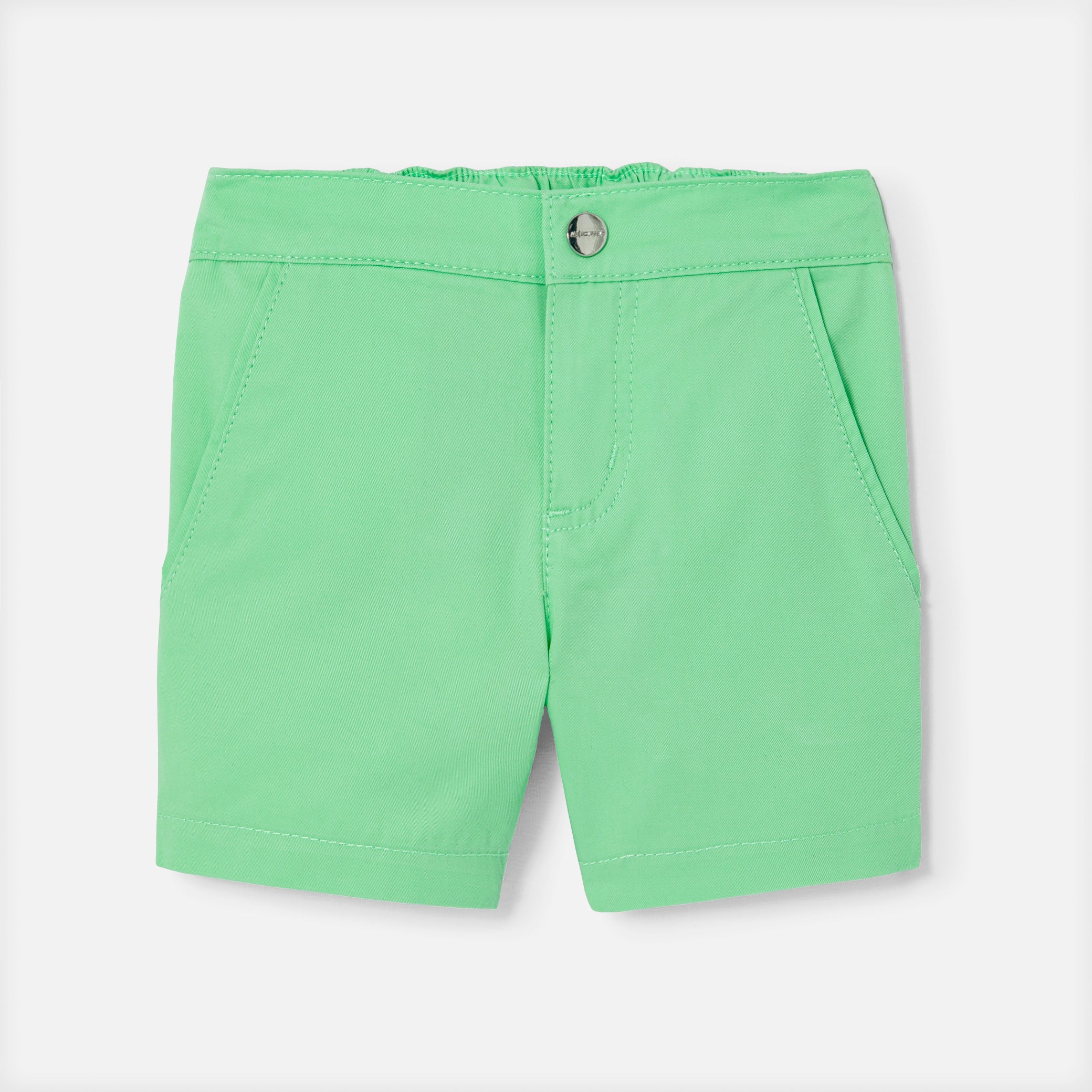 Baby boy shorts in twill