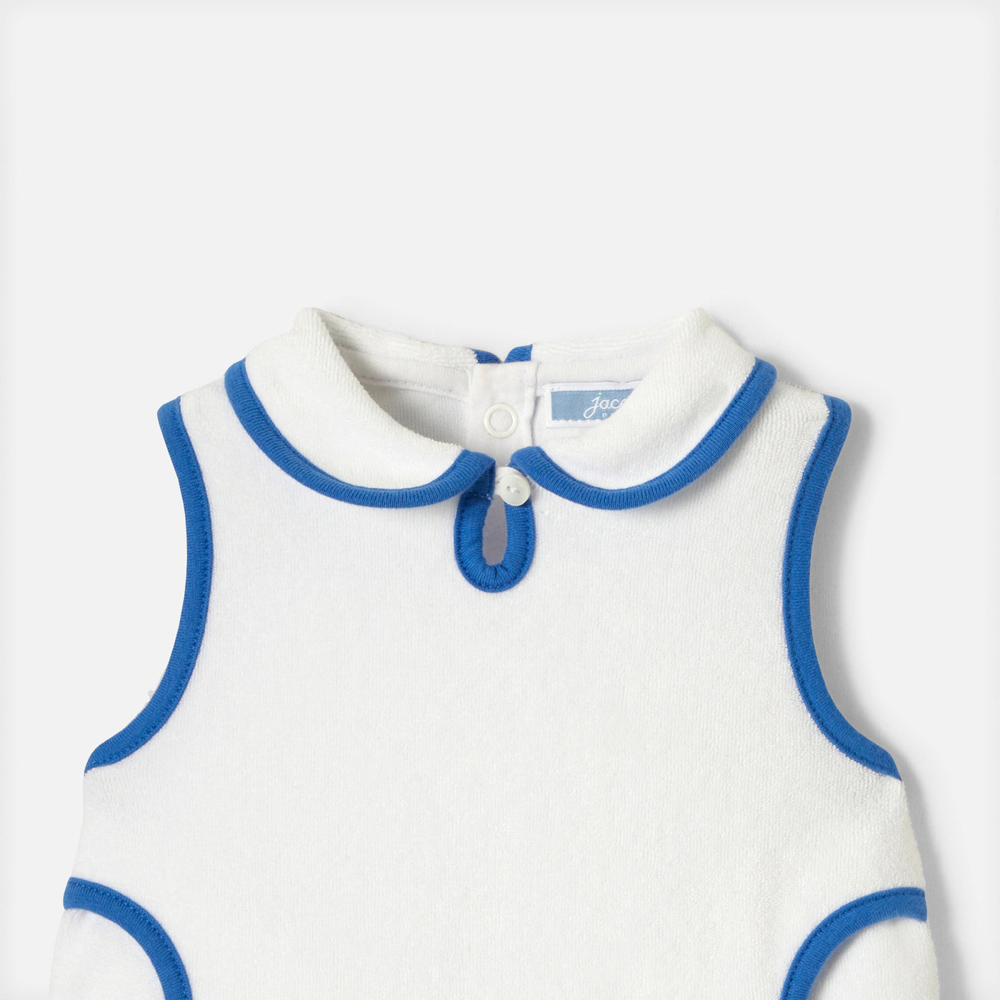 Baby girl French terry romper