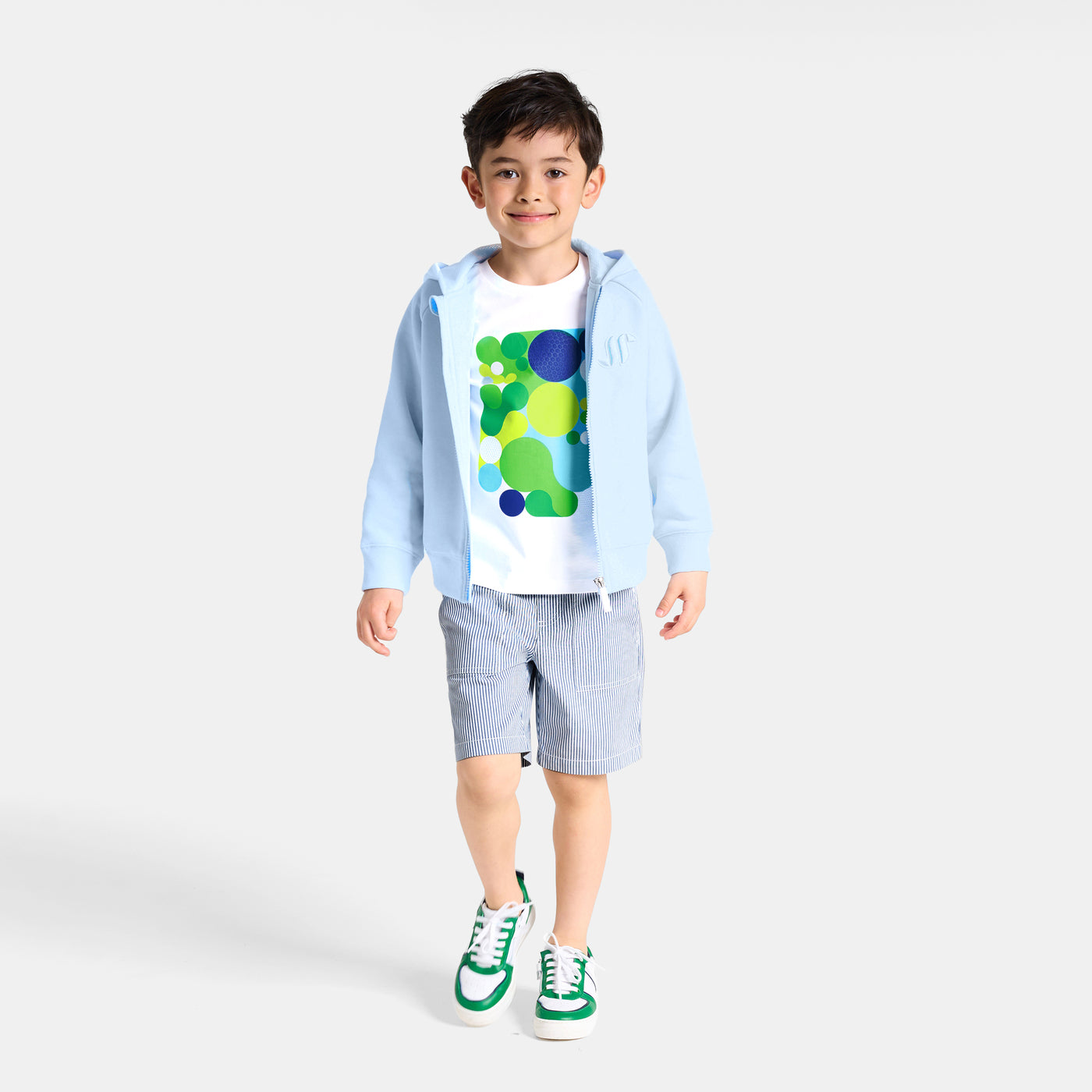 Boy zip-up hoodie