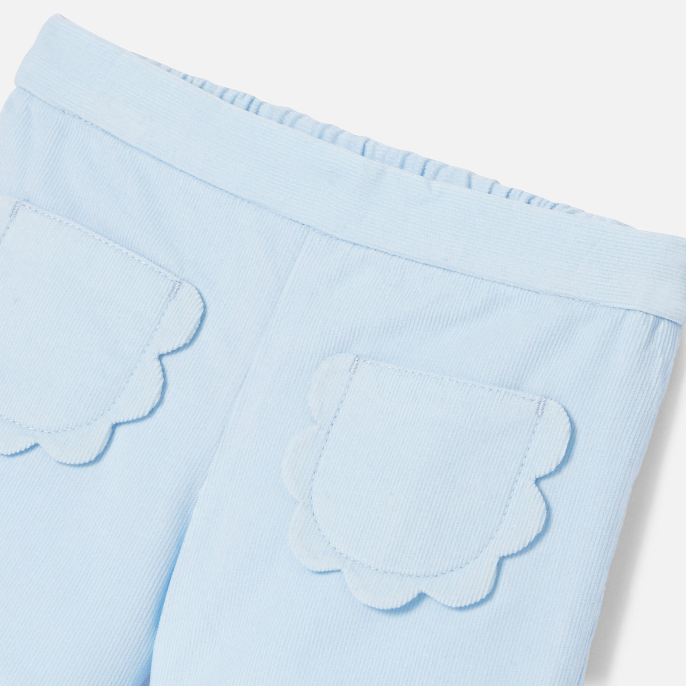 Baby girl velvet shorts