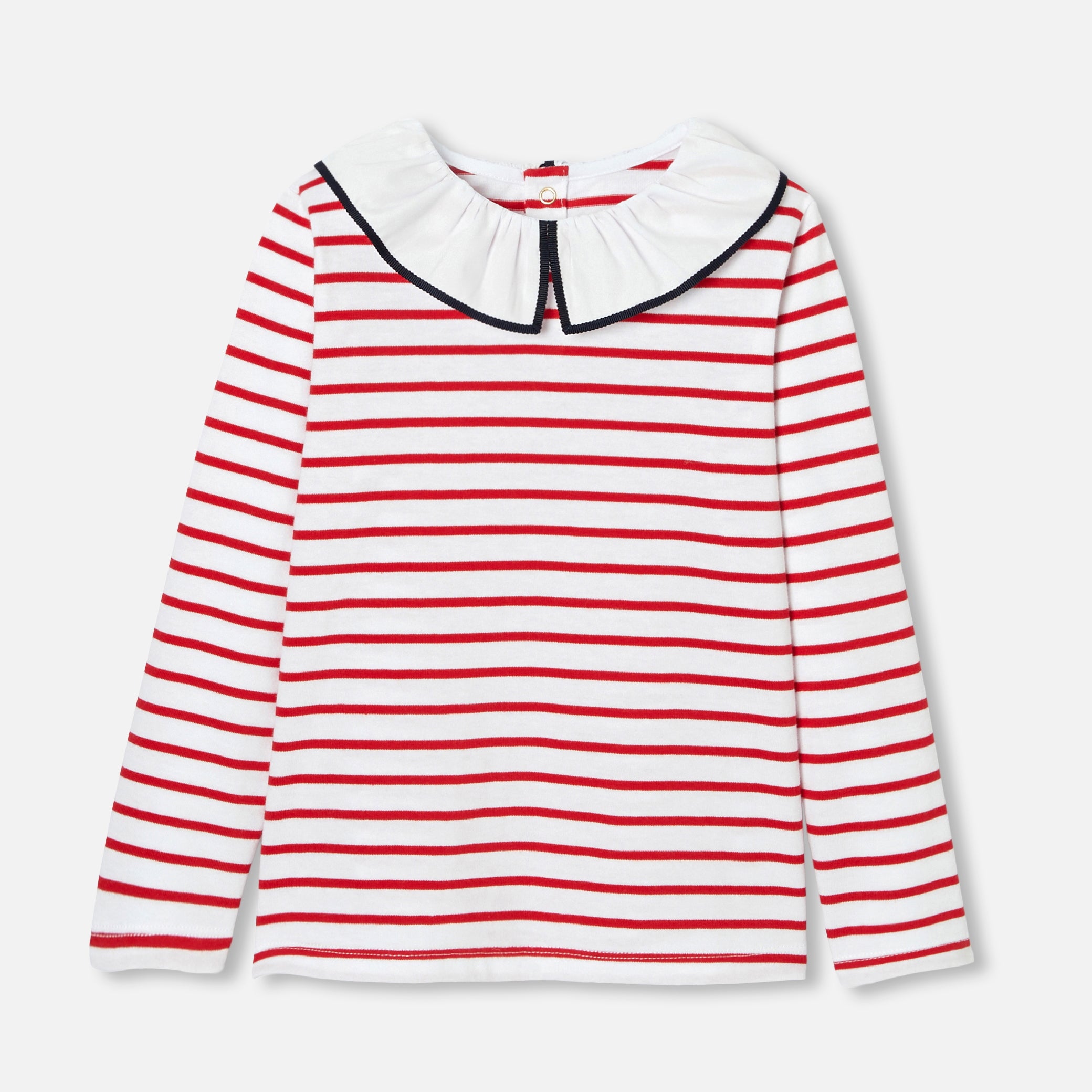 Girl striped T-shirt