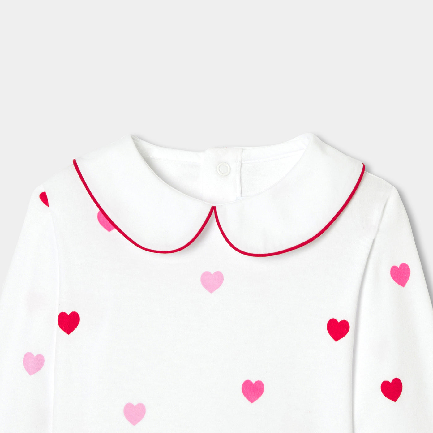 Baby girl long-sleeved bodysuit