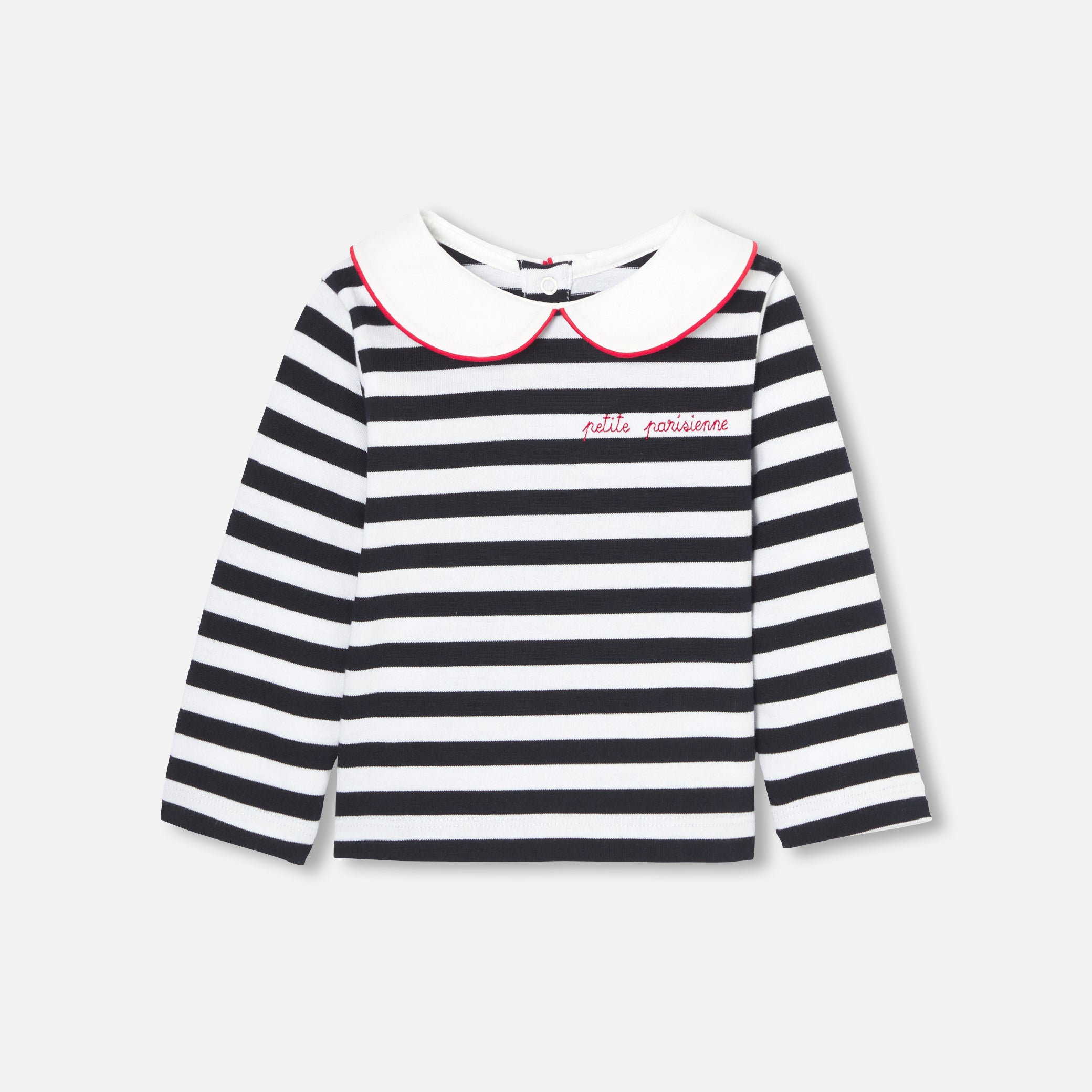 Baby girl Breton tee