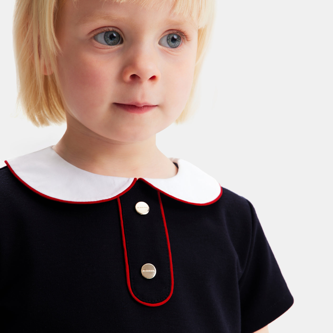 Baby girl short-sleeved dress