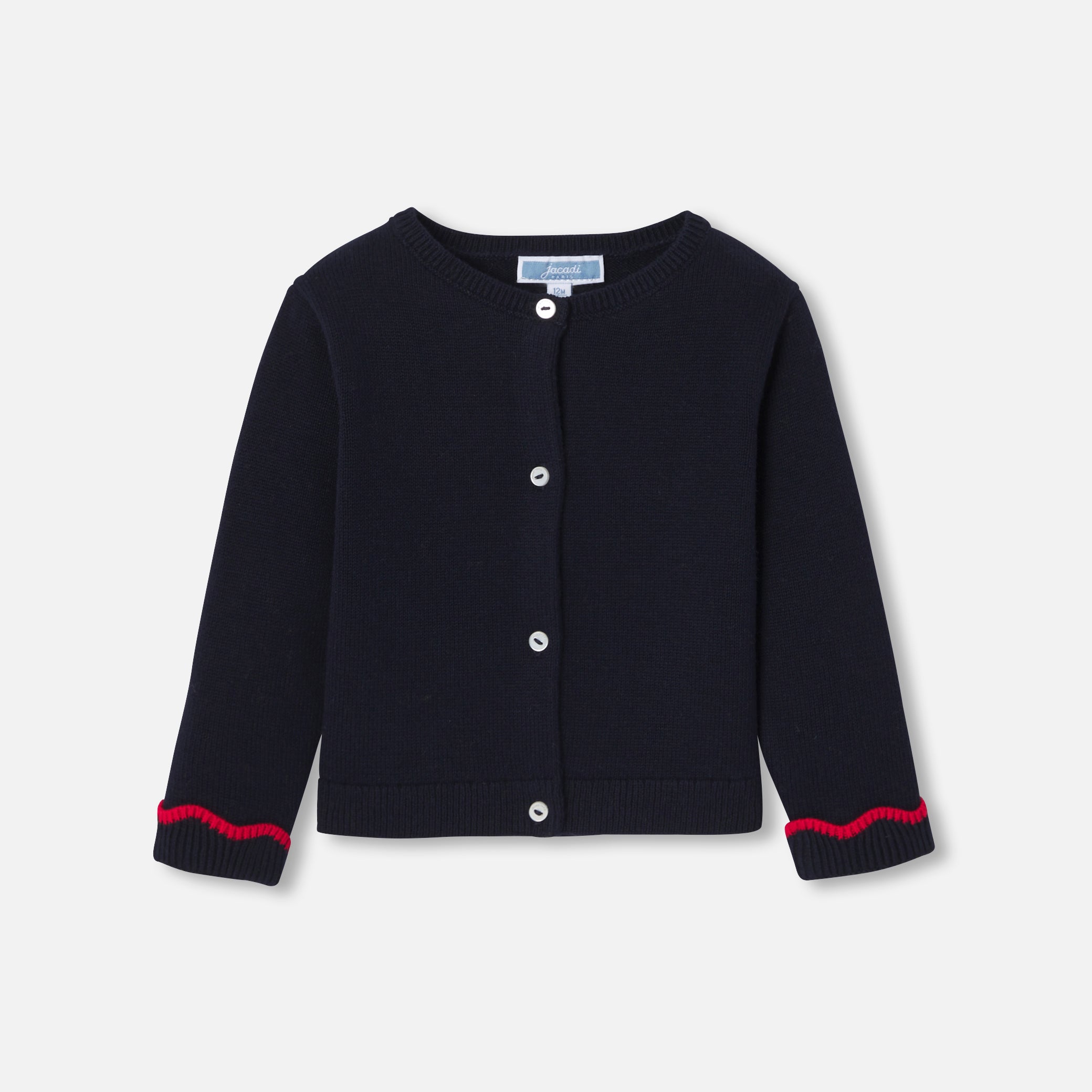 Baby girl knitted cardigan