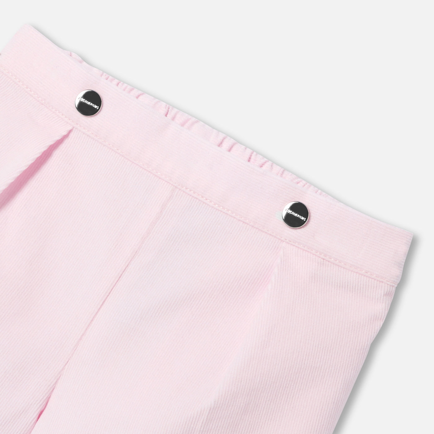 Baby girl shorts in velvet