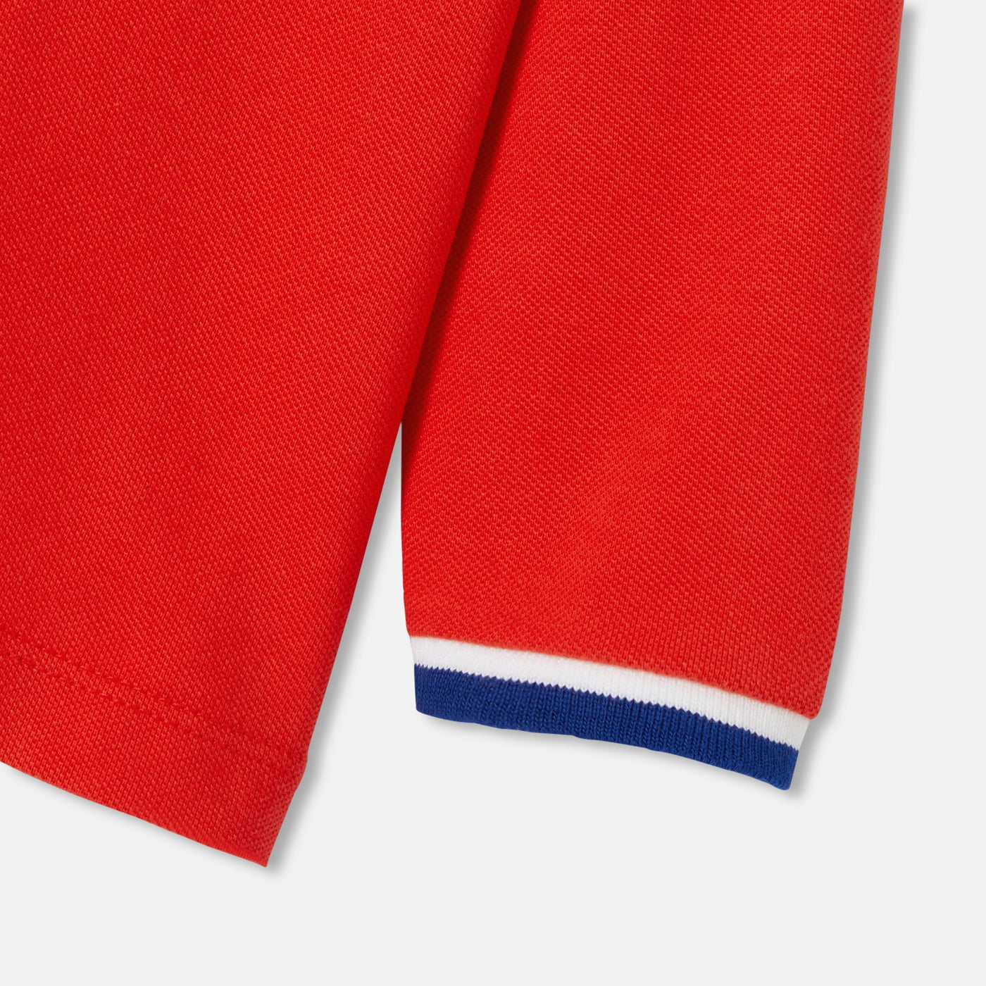 Long-sleeved baby boy polo shirt