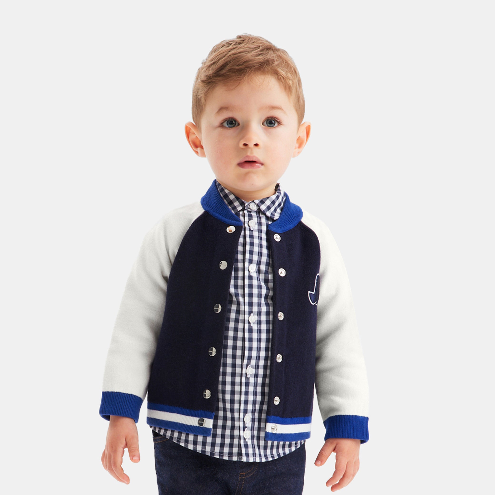 Baby boy plaid shirt