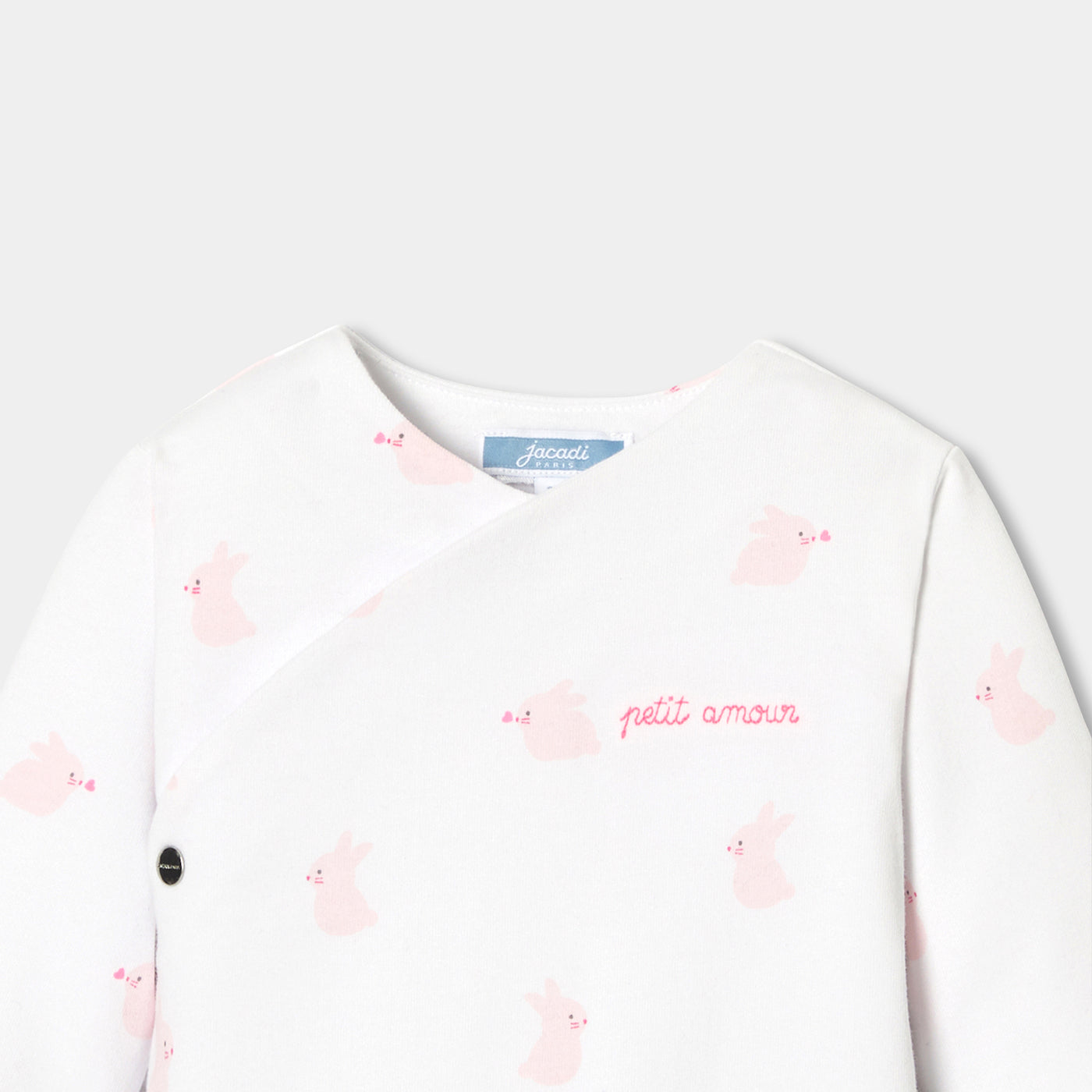 Baby girl jersey jumpsuit