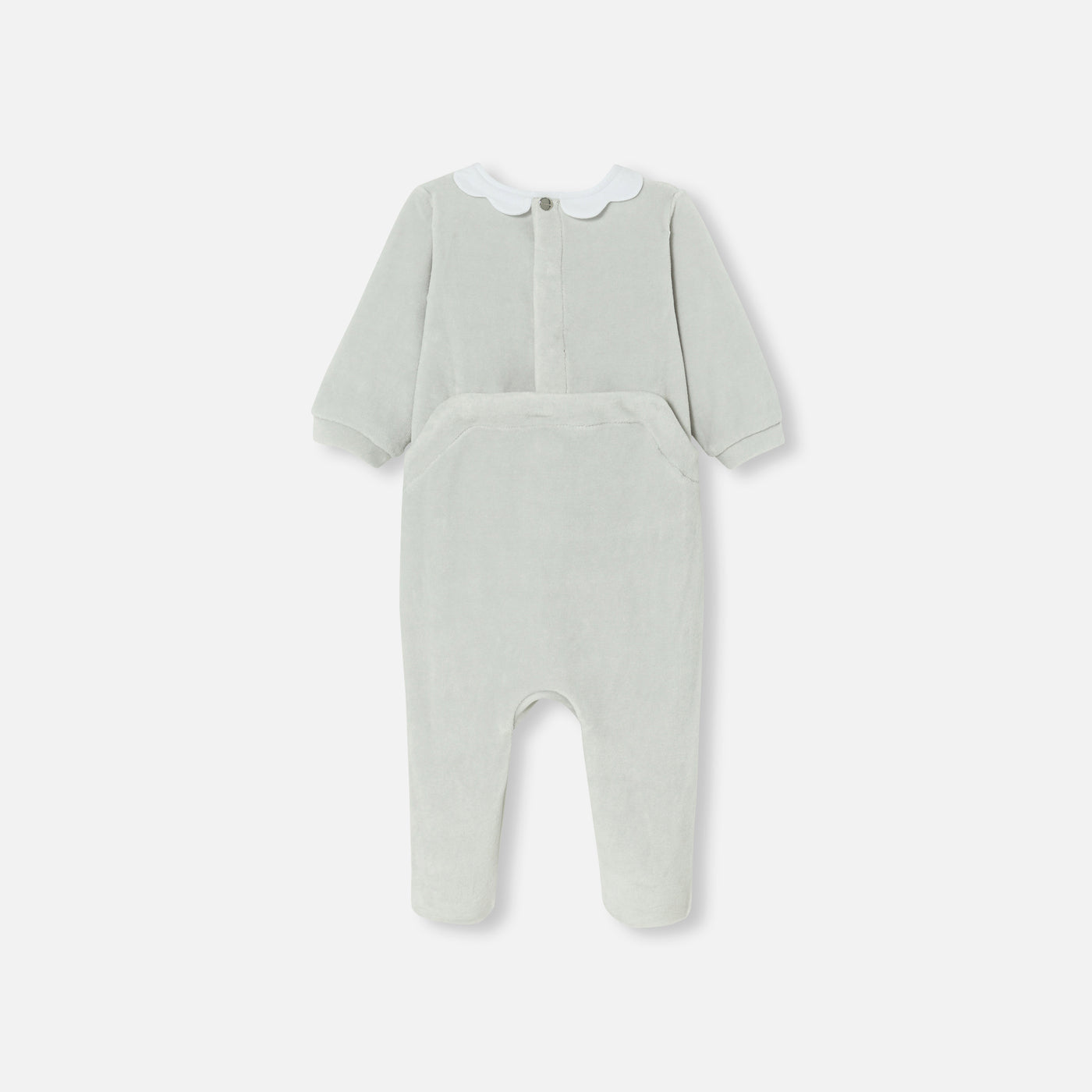 Baby girl velvet pyjamas