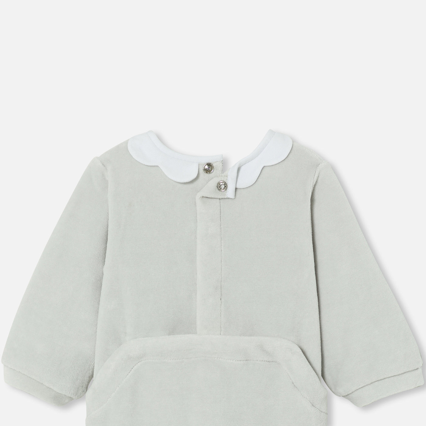 Baby girl velvet pyjamas