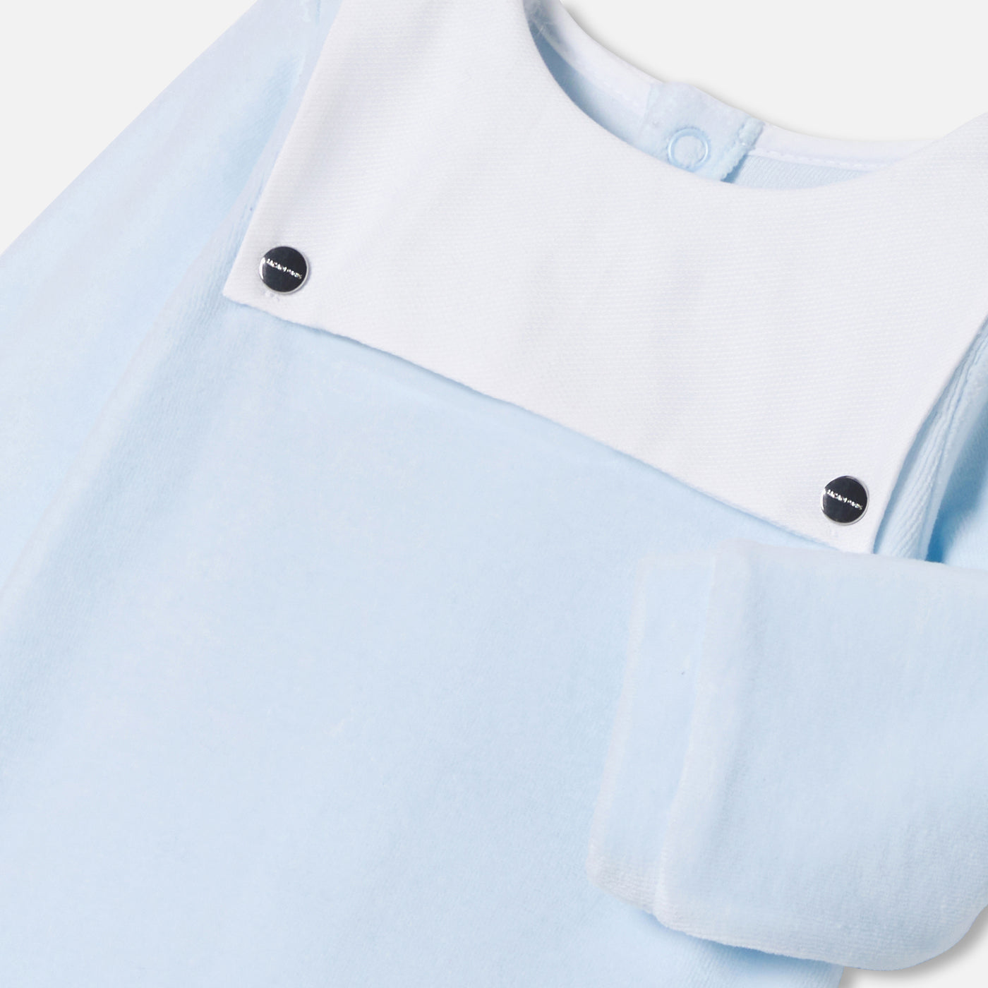 Baby boy velvet pyjamas