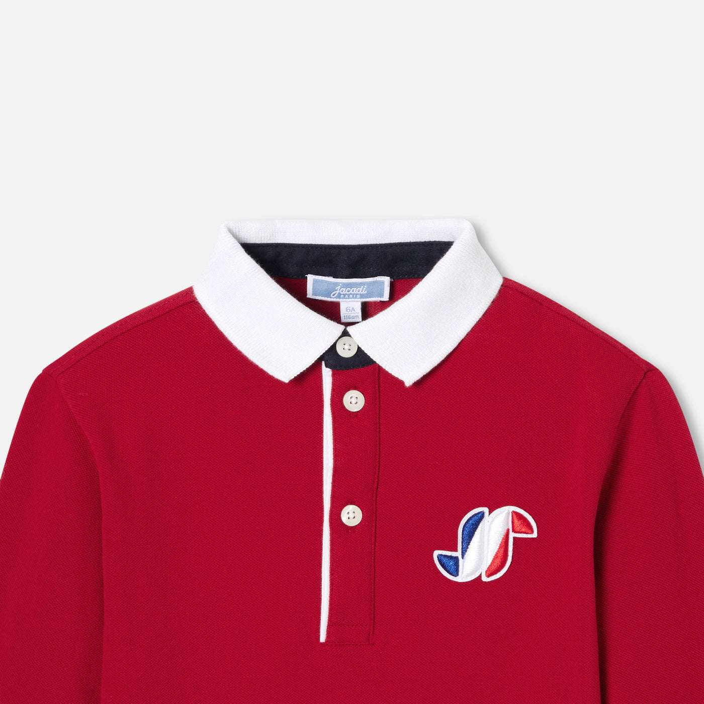 Boy long-sleeved polo shirt