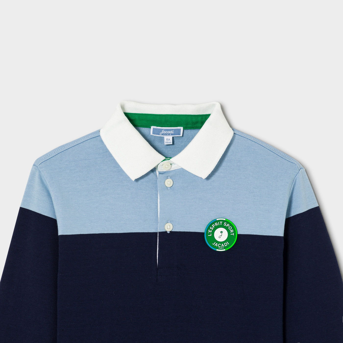 Boy long-sleeved polo shirt