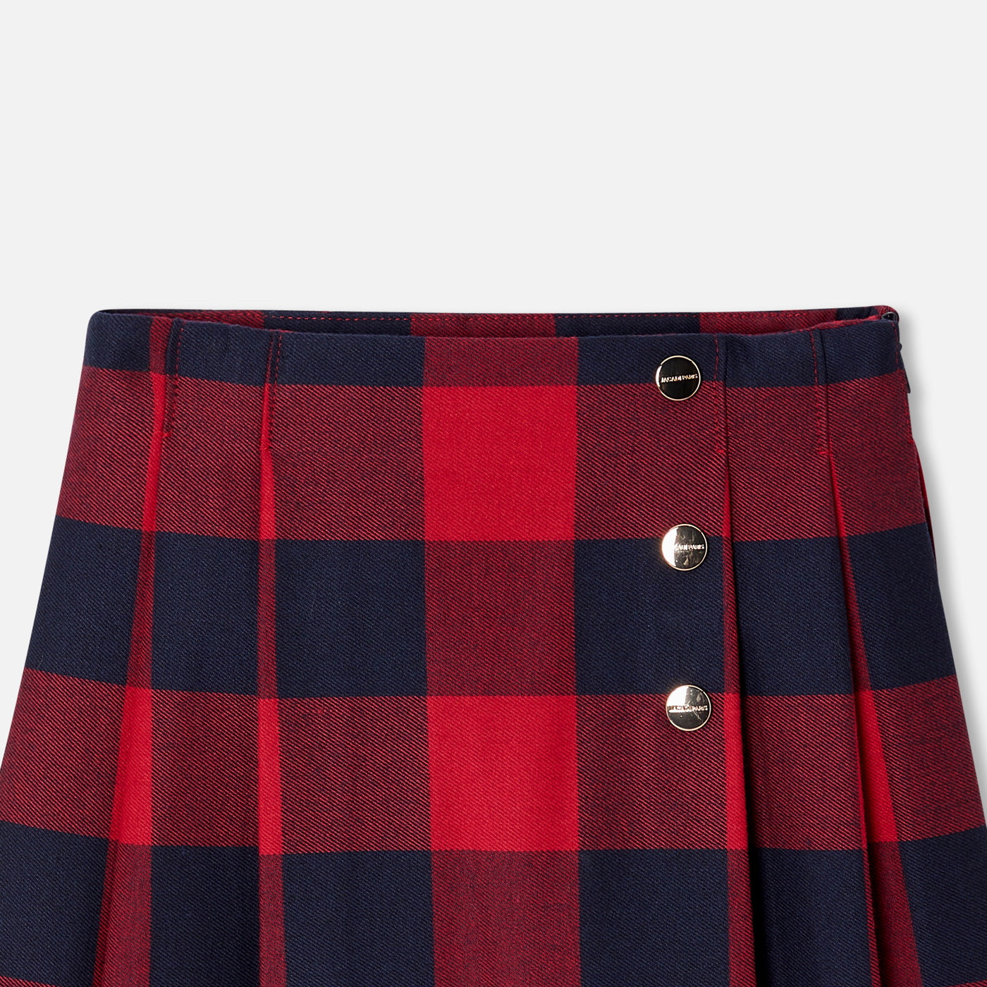 Girl maxi check skirt