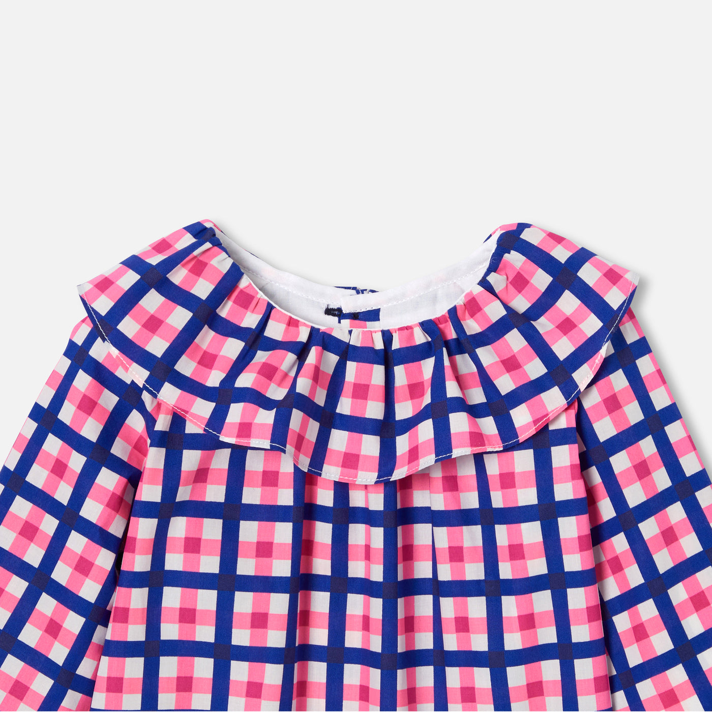 Baby girl checked blouse