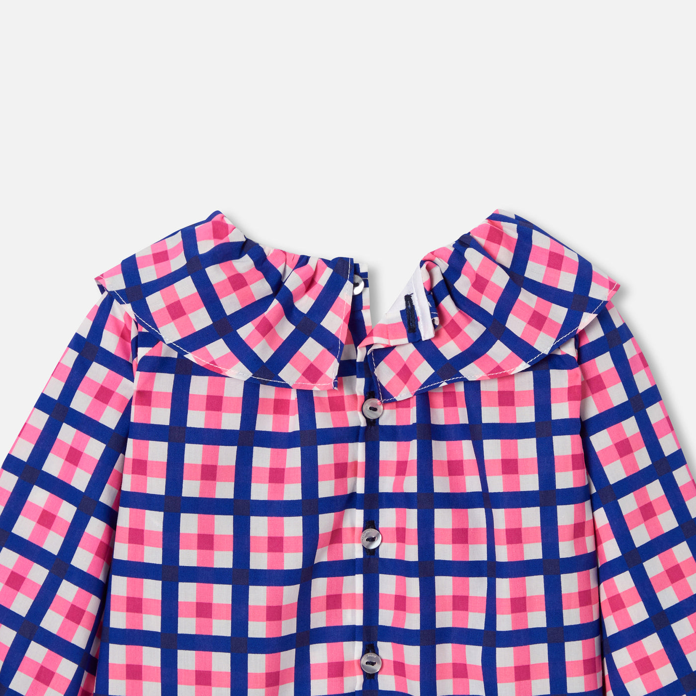 Baby girl checked blouse