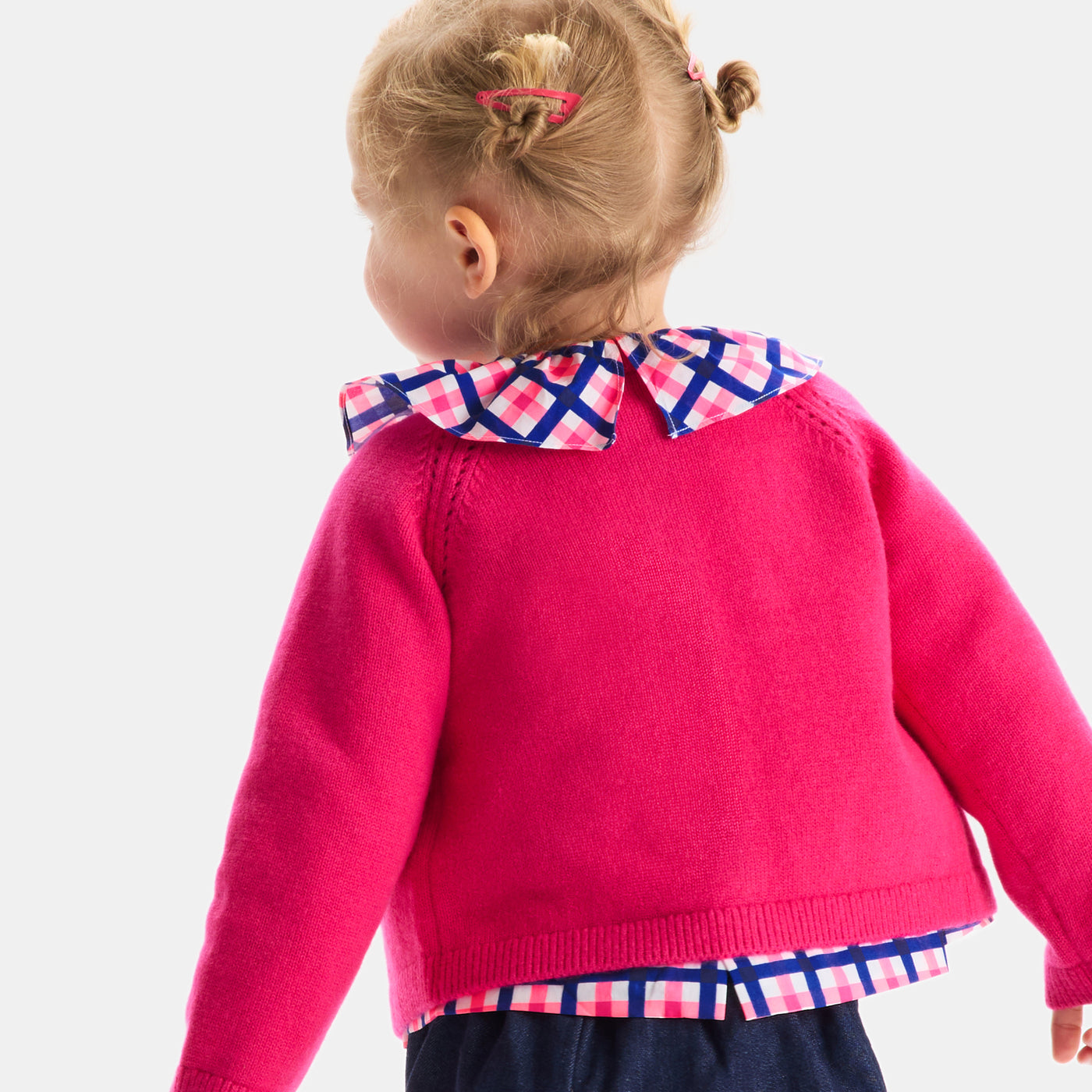 Baby girl checked blouse