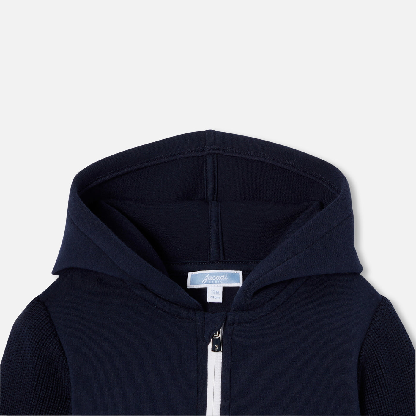 Baby boy zip-up sweatshirt