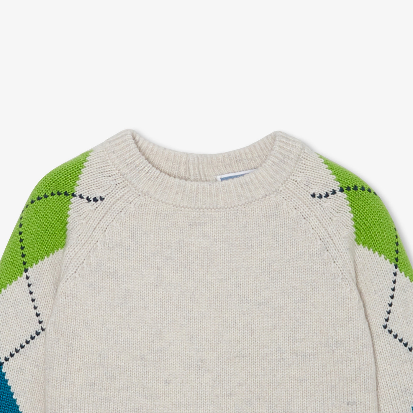 Baby boy jacquard jumper