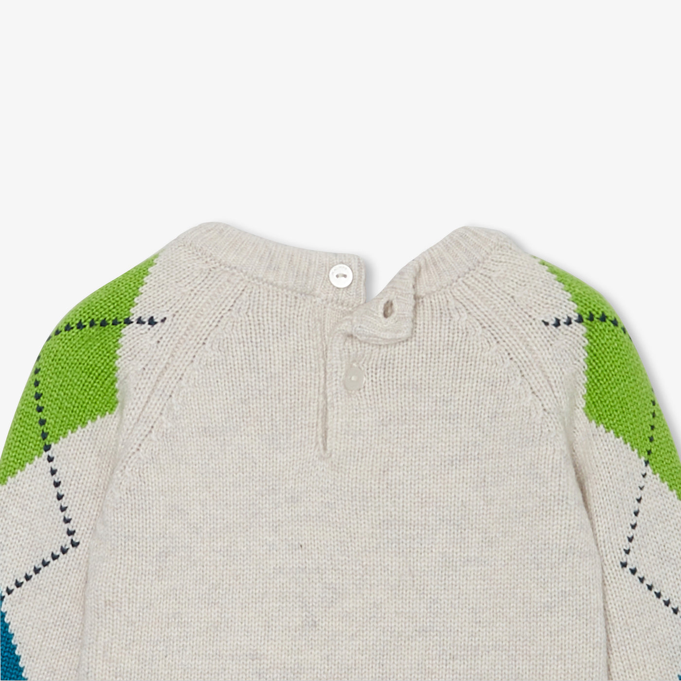 Baby boy jacquard jumper