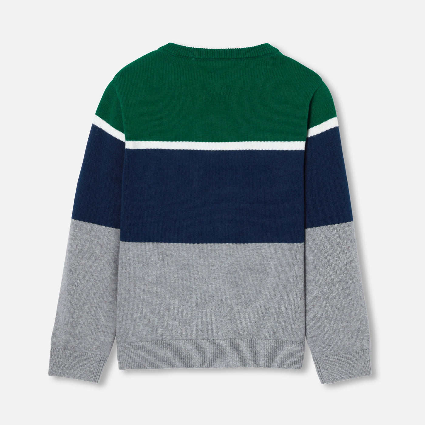 Boy colour block jumper