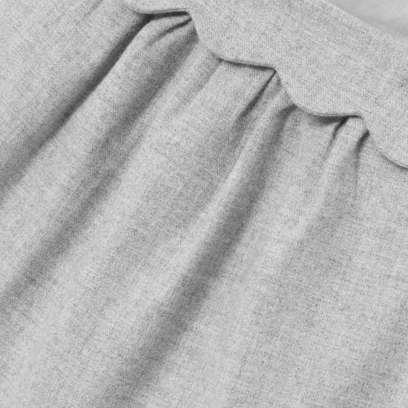 Baby girl flannel pinafore dress