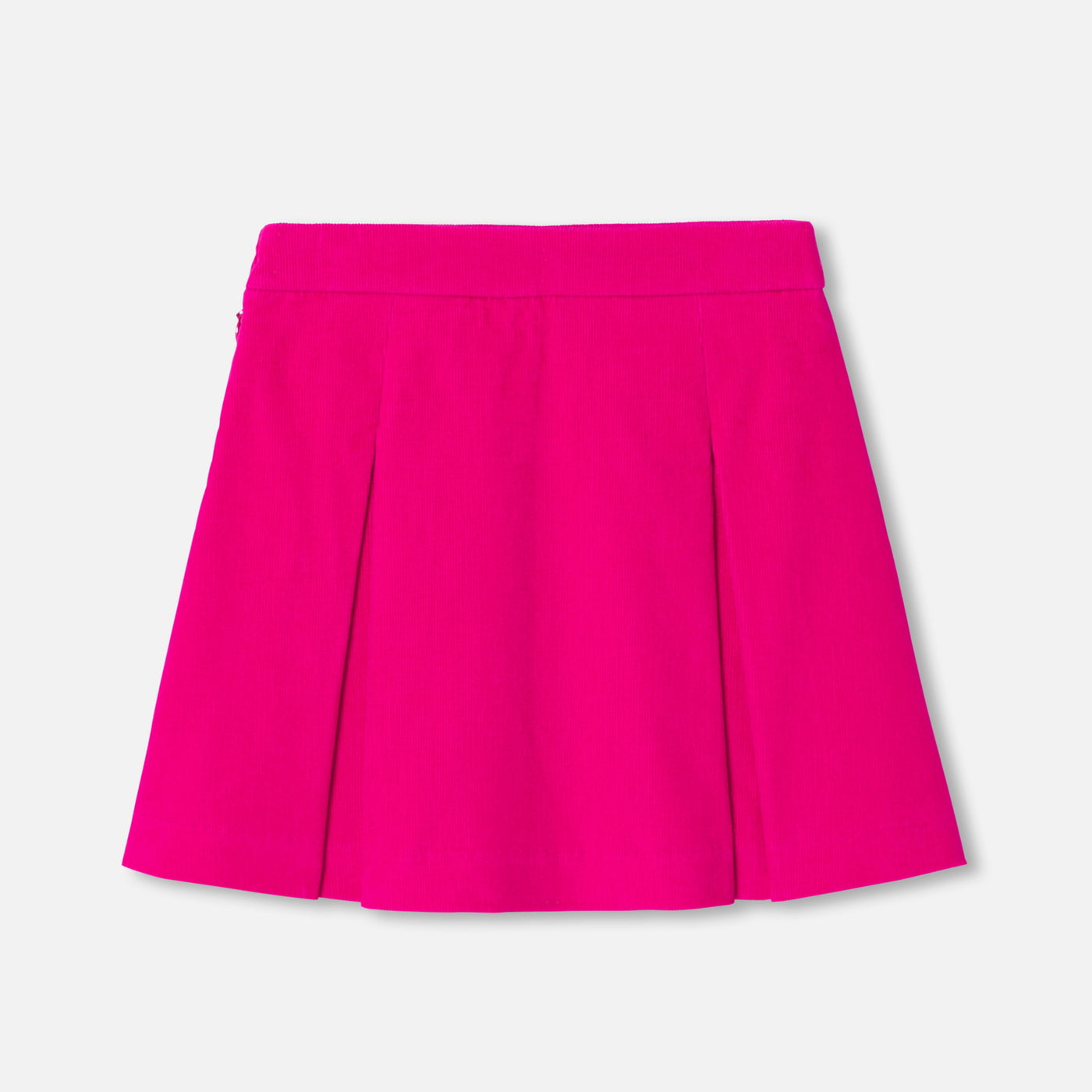 Girl box pleat skirt