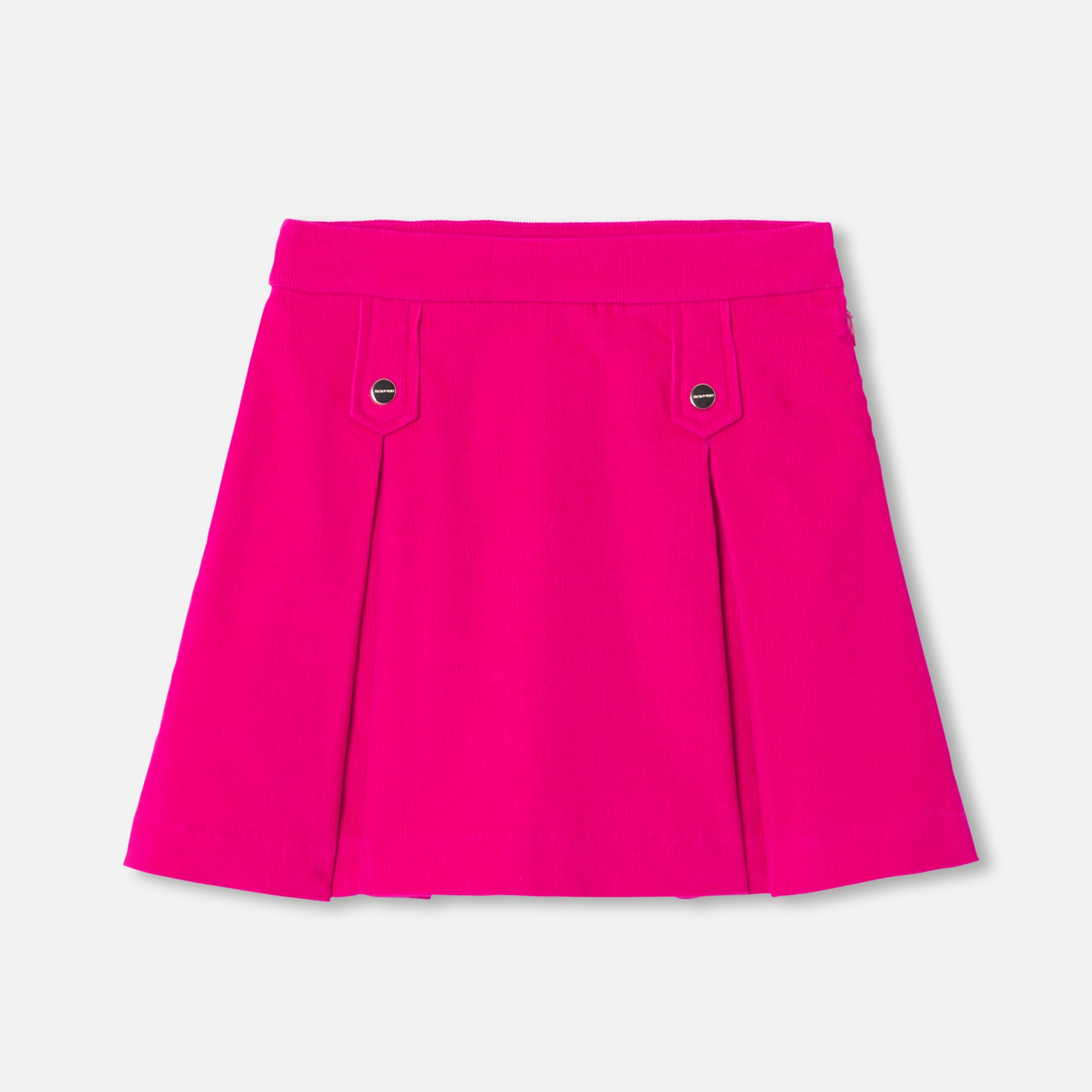 Girl box pleat skirt