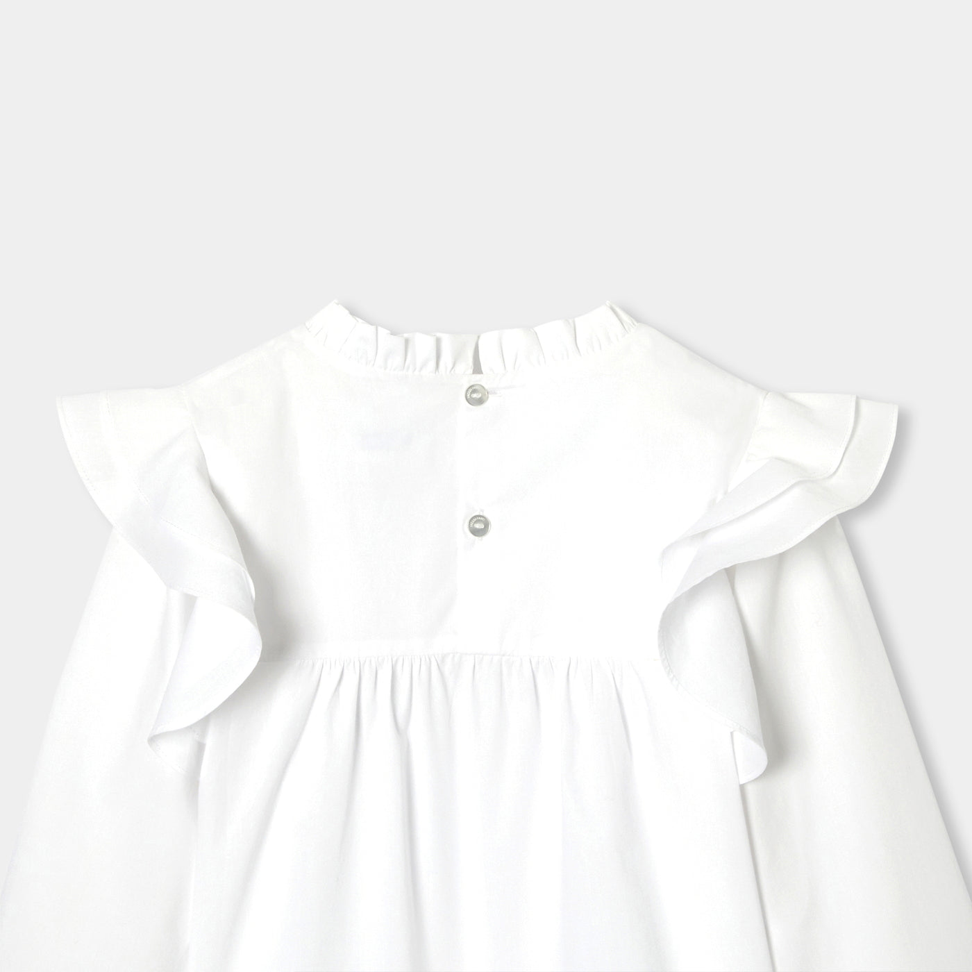 Girl blouse in poplin