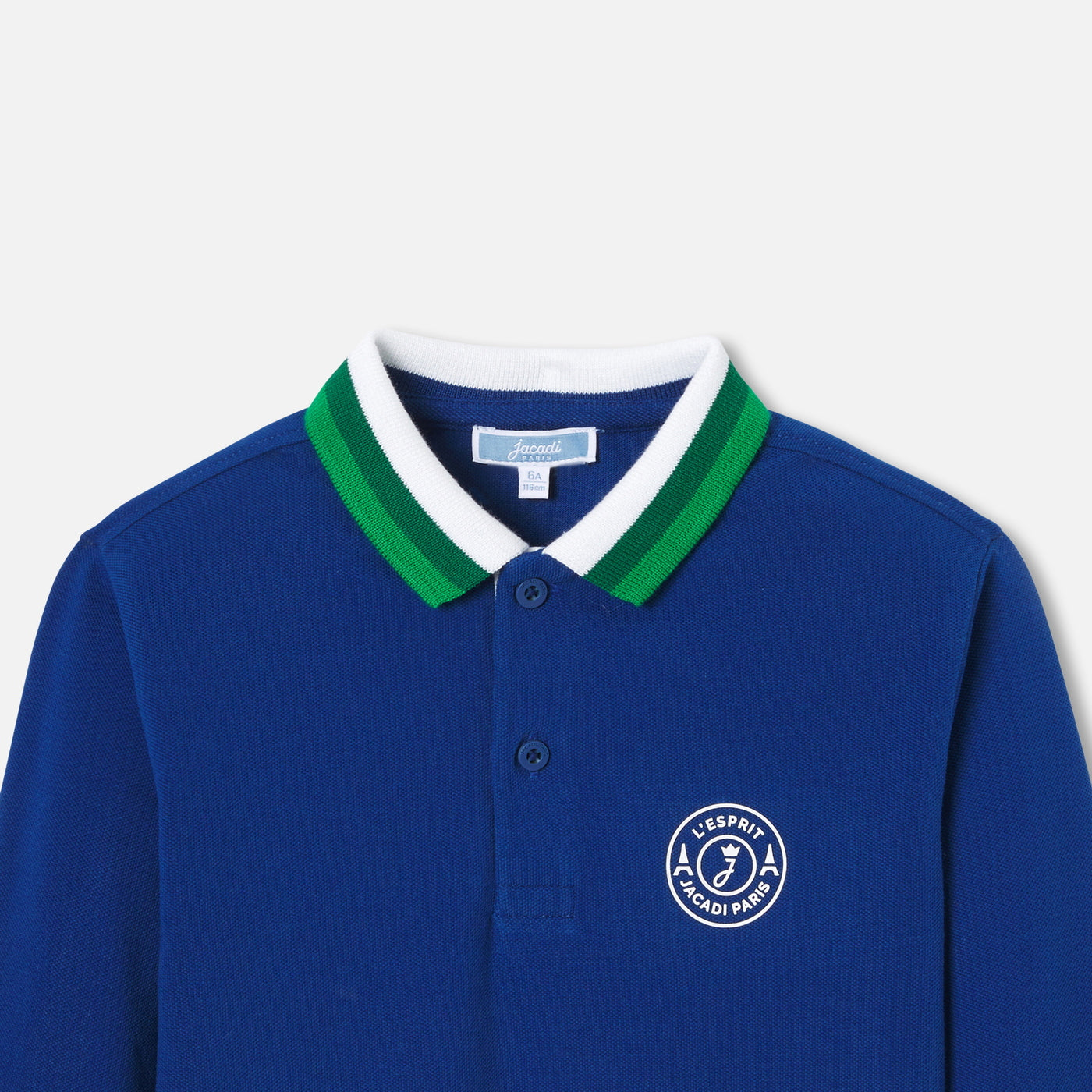 Boy long-sleeved polo shirt