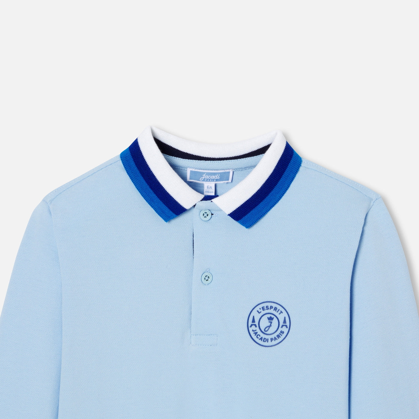 Boy long-sleeved polo shirt
