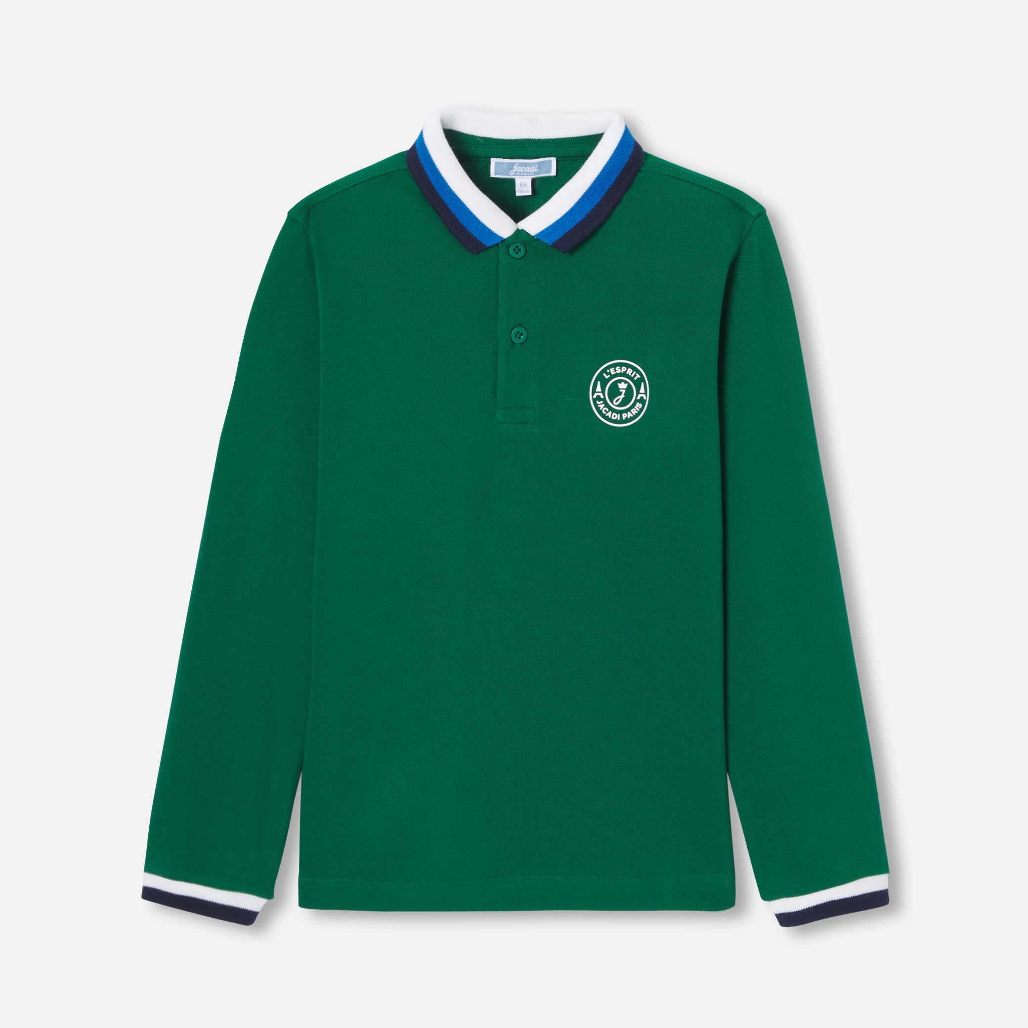 Boy long-sleeved polo shirt