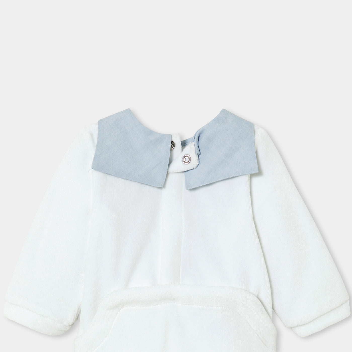 Baby boy velvet pyjamas