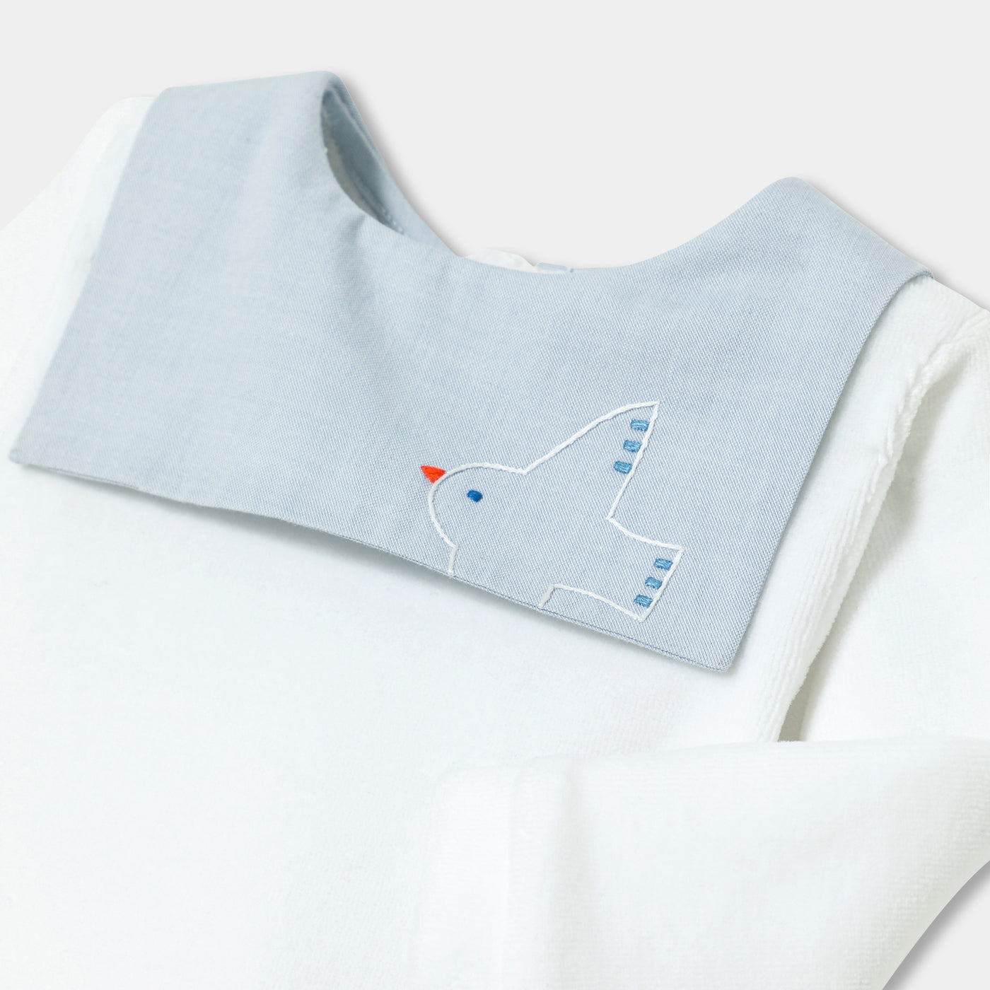 Baby boy velvet pyjamas