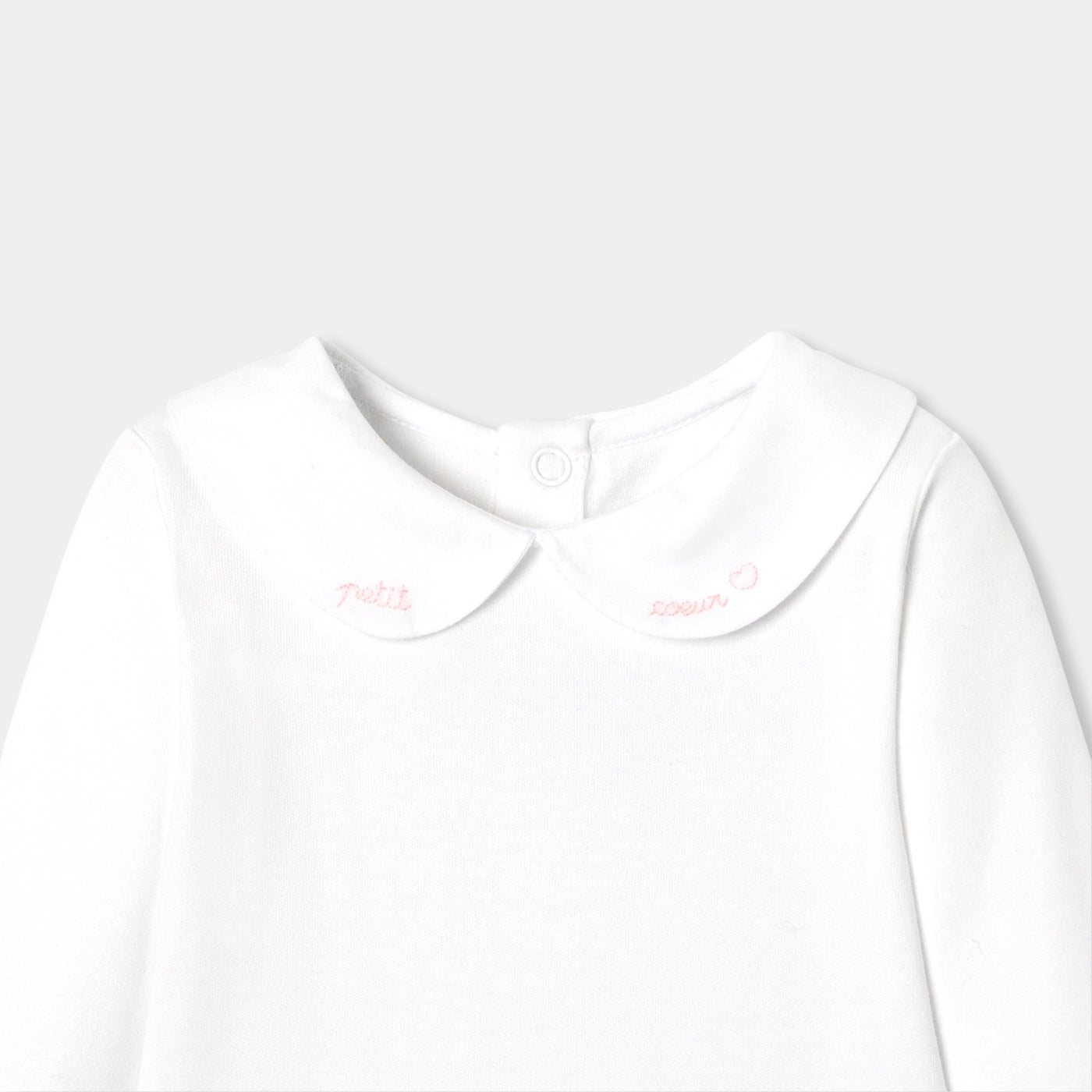 Baby girl long-sleeved bodysuit