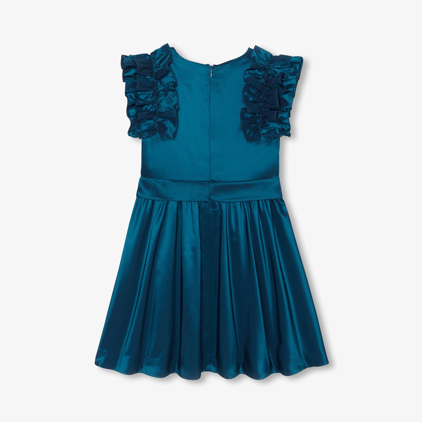 Girl taffeta dress