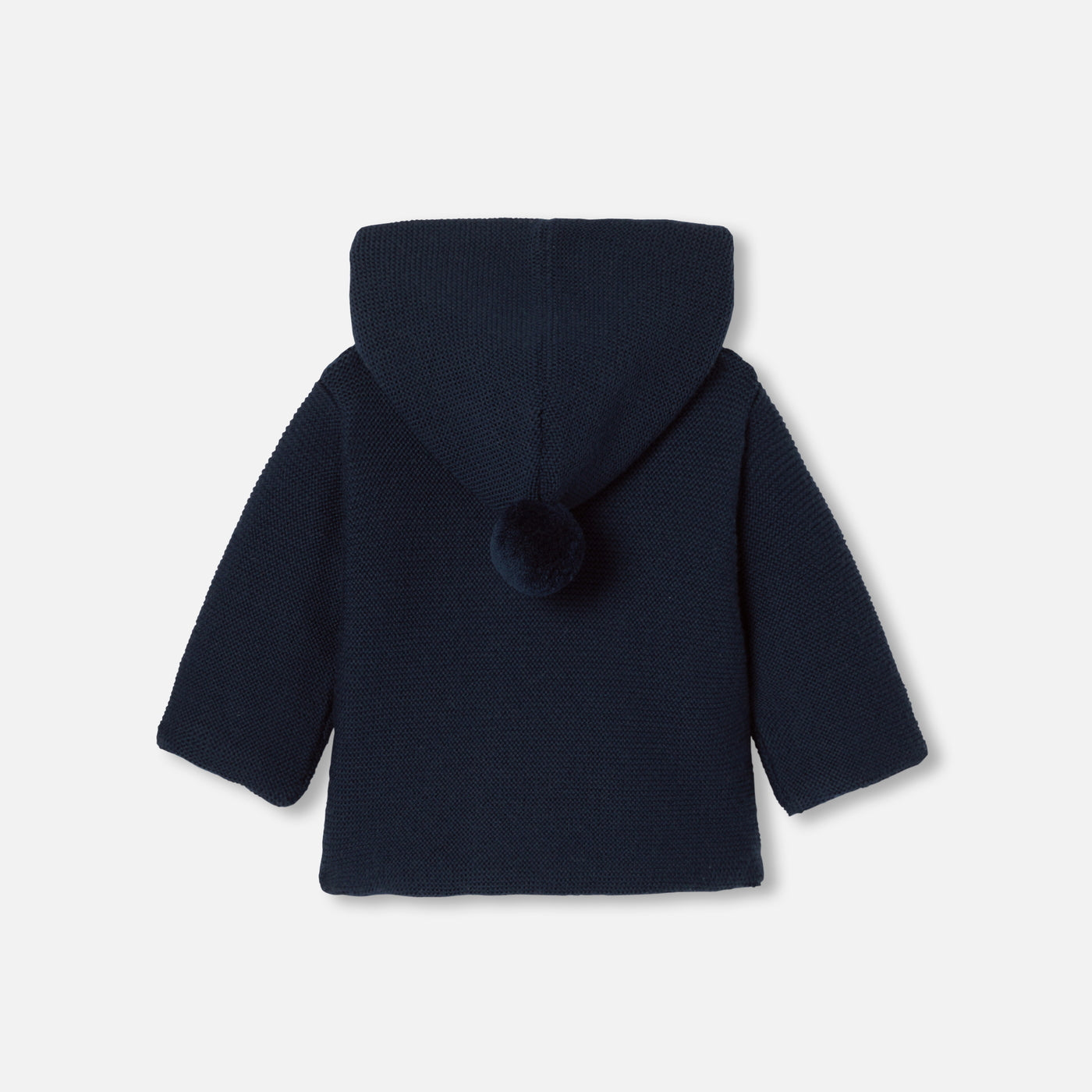 Baby Merino wool burnous jacket