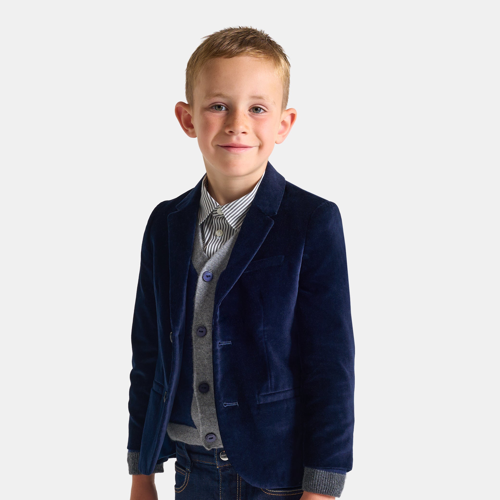 Boy velvet jacket