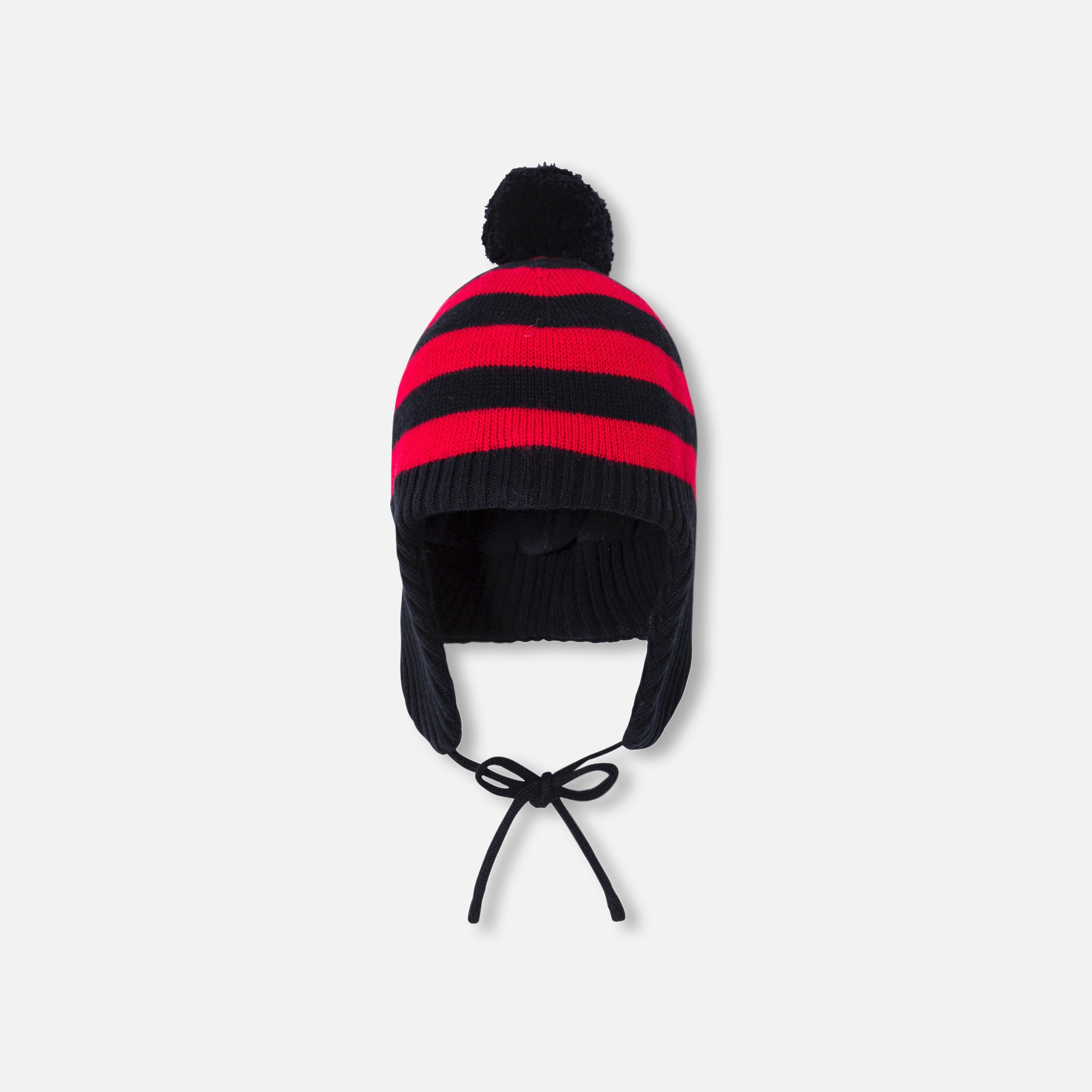 Striped baby hat