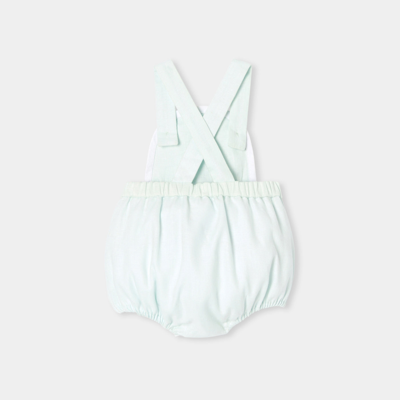 Baby linen romper