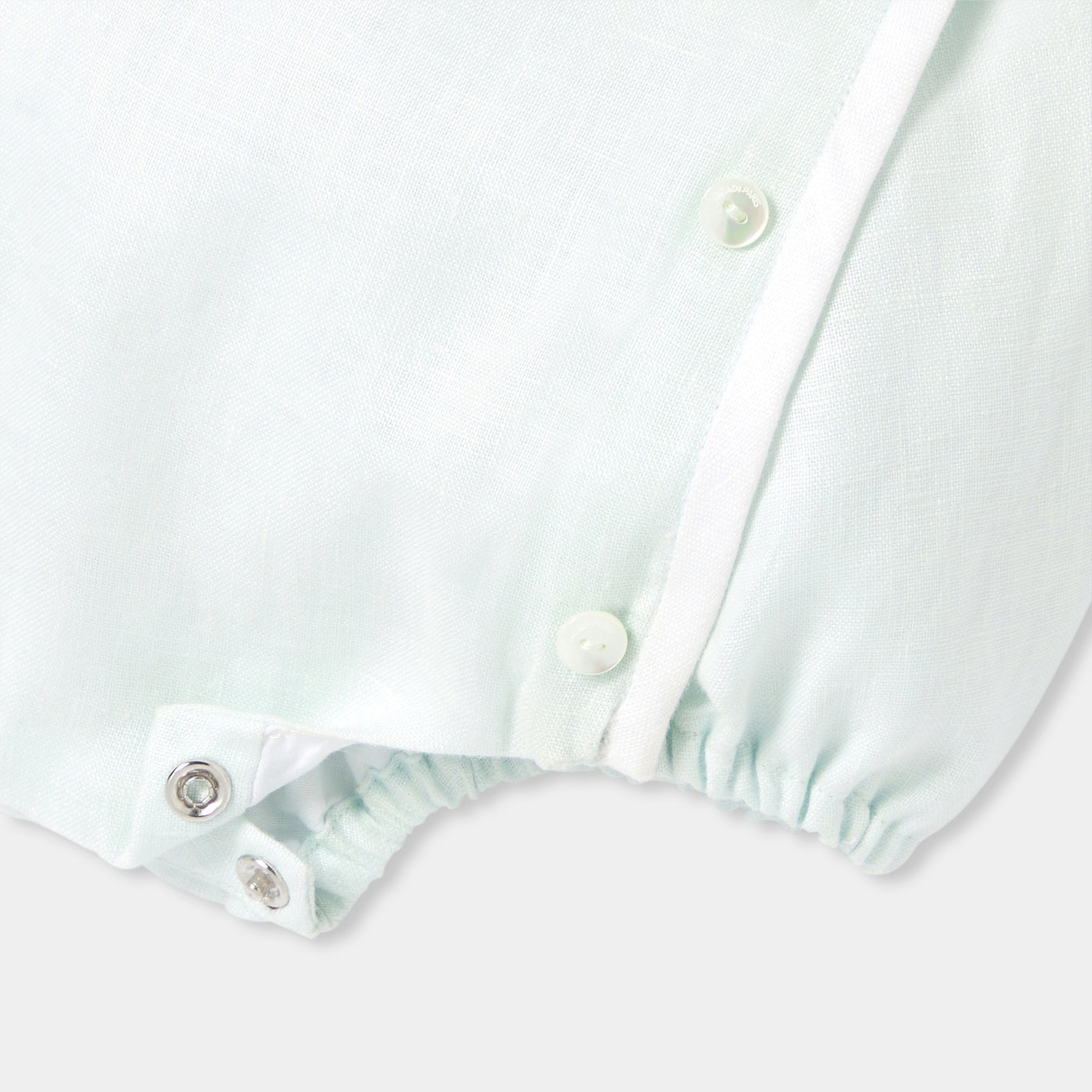 Baby linen romper