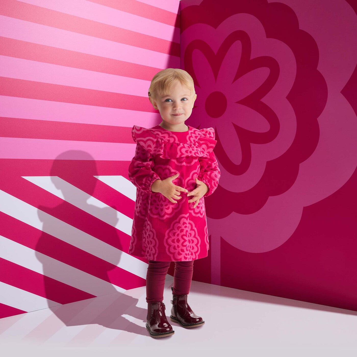 Baby girl ribbed tights