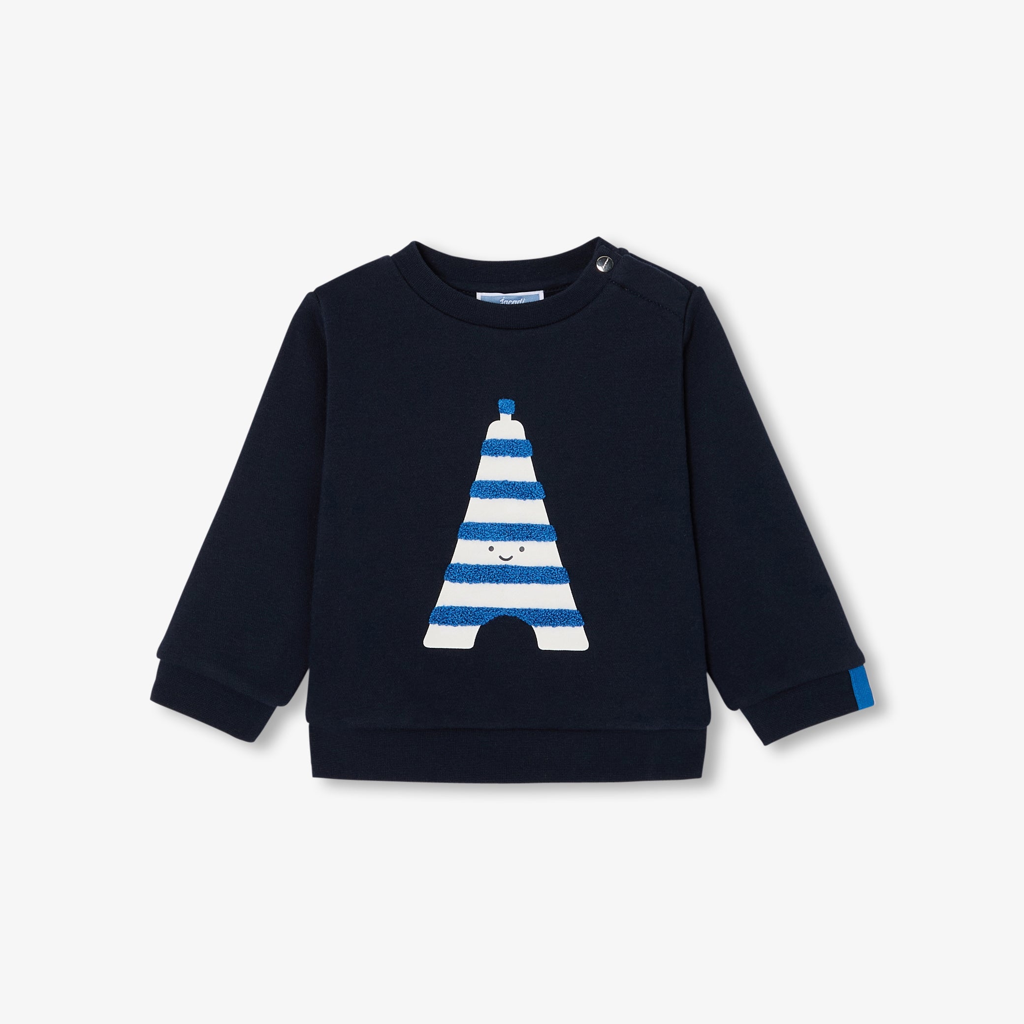 Baby boy fleece sweatshirt