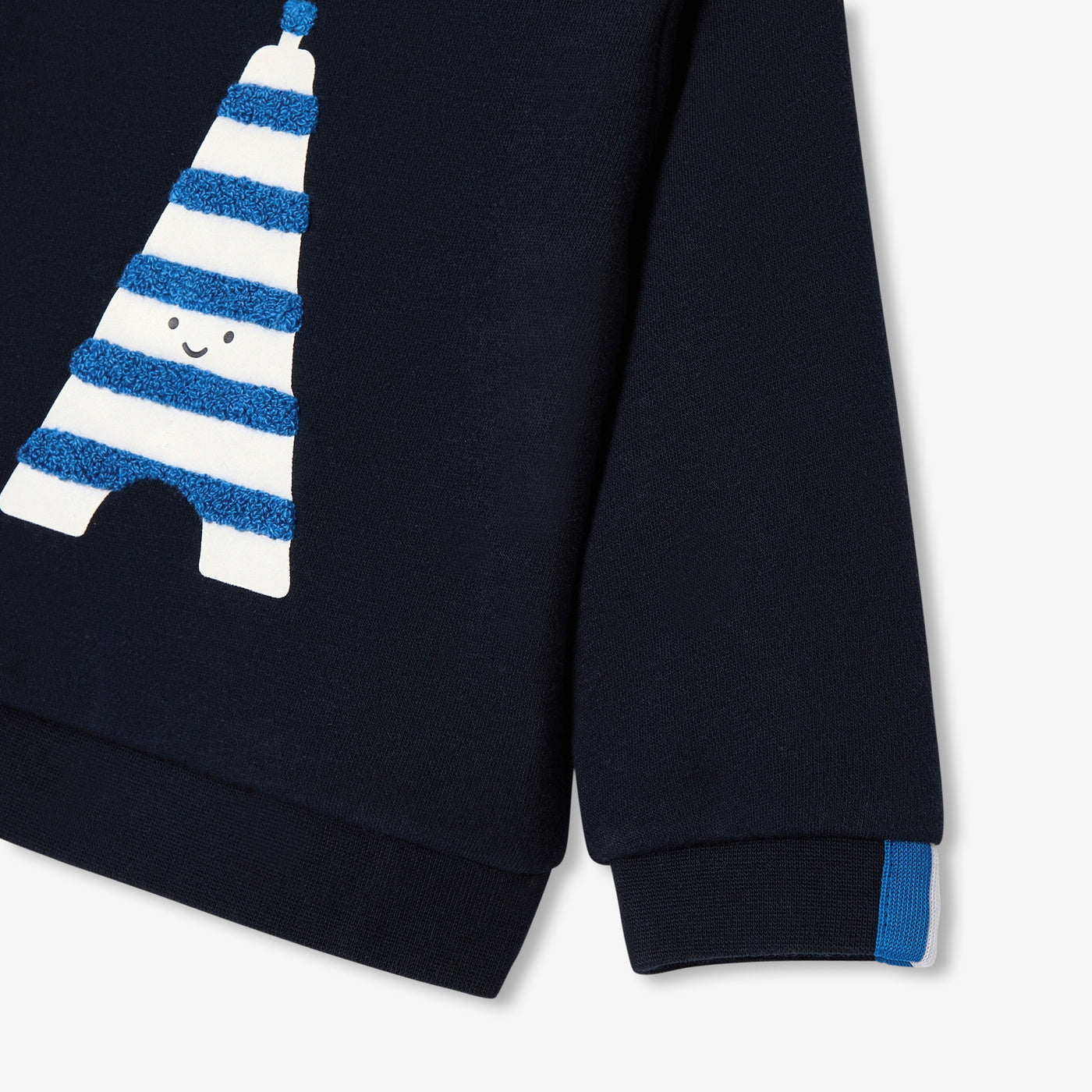 Baby boy fleece sweatshirt