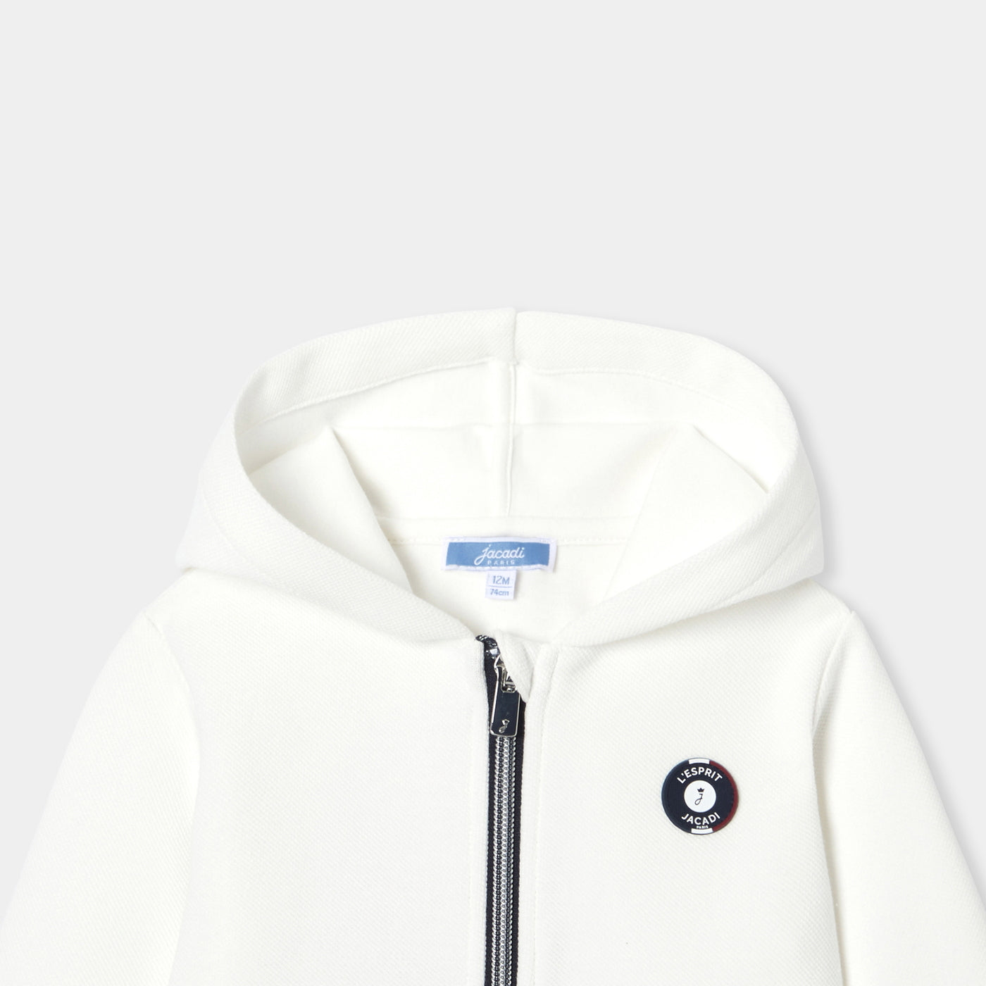 Baby zip-up sweatshirt