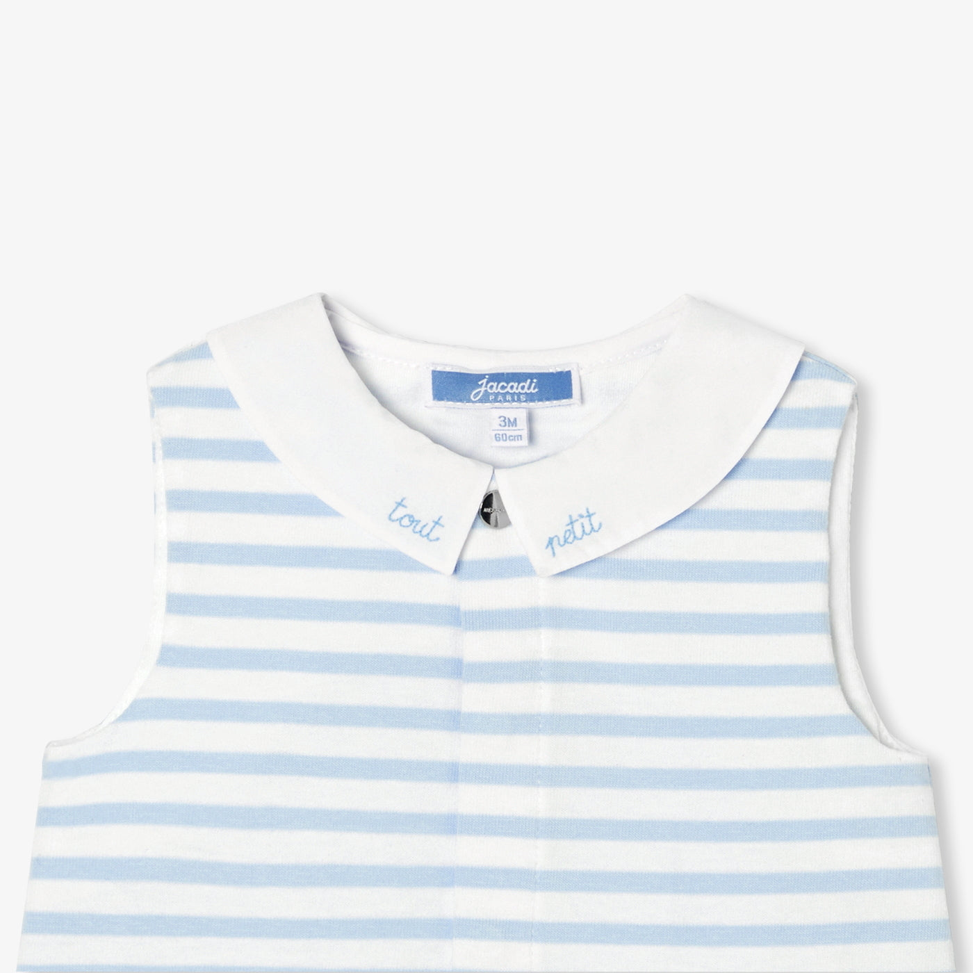 Baby boy jersey romper