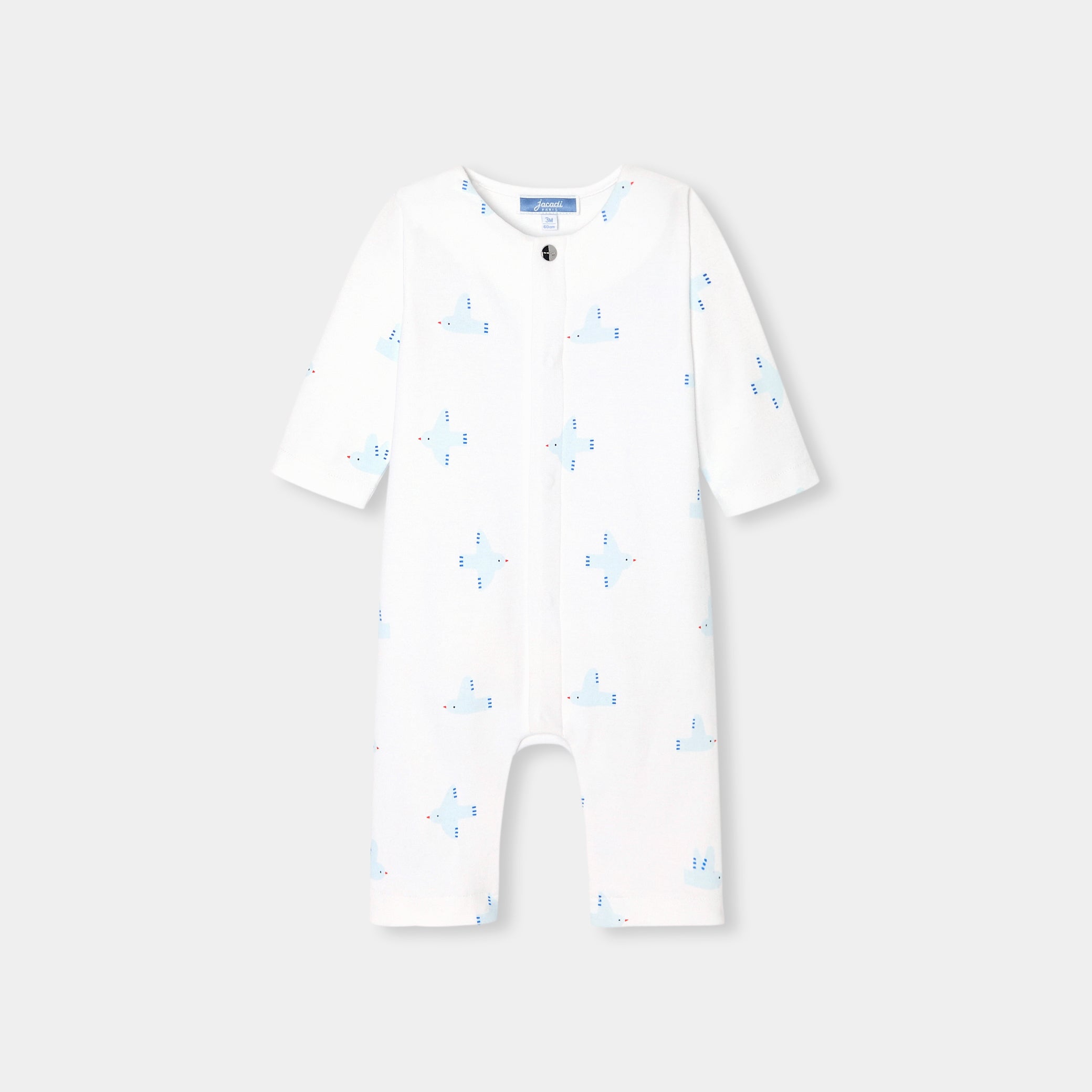 Baby jumpsuit in interlock