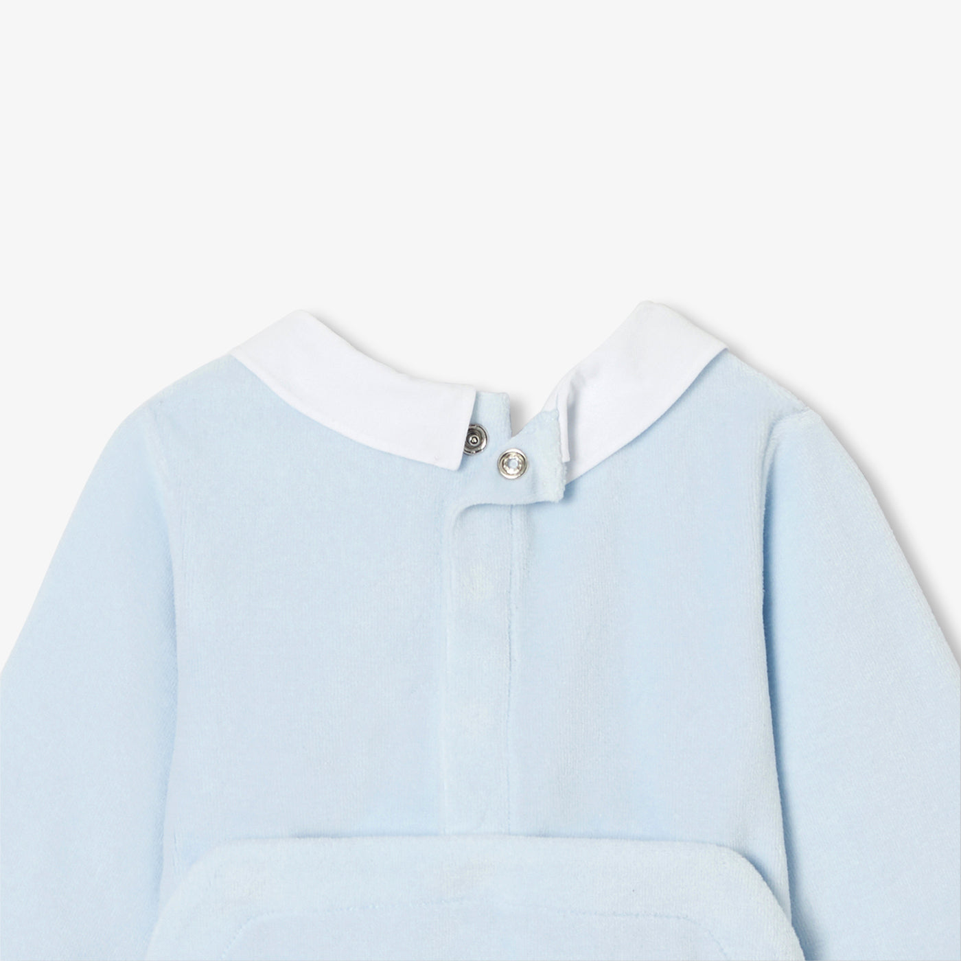 Baby boy velvet pyjamas