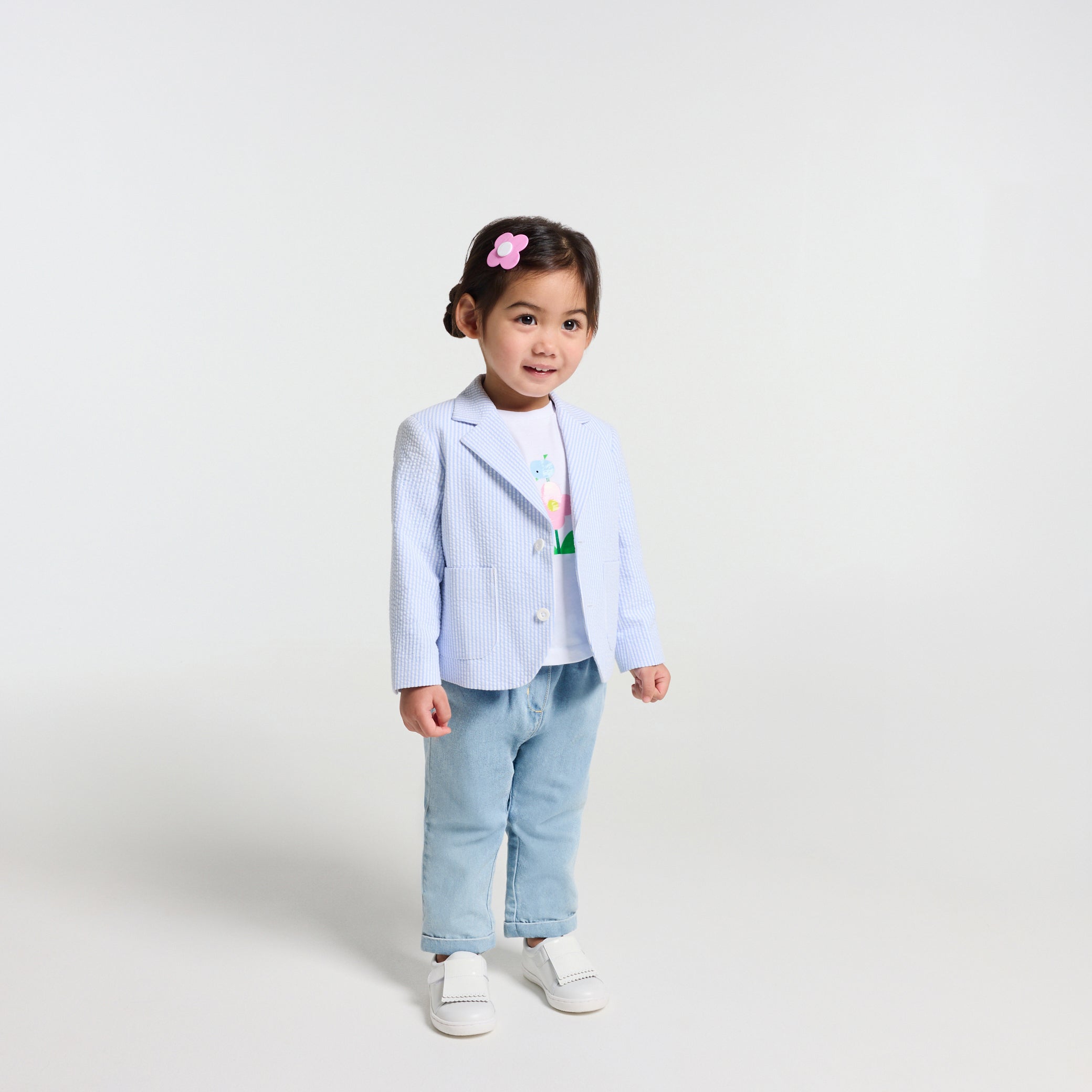 Baby girl lightweight jeans